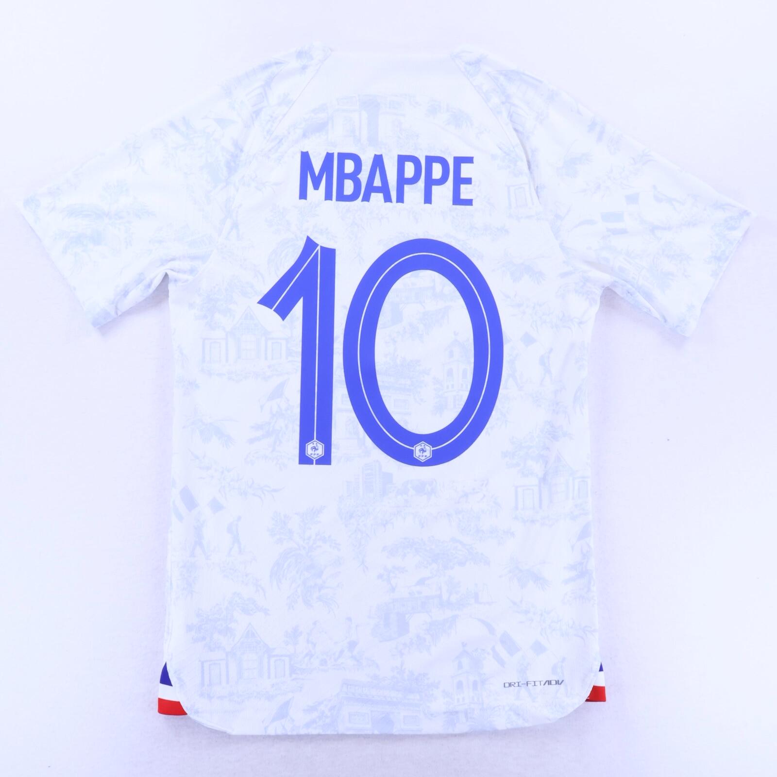 France Mbappé #10 2022/23 Away Shirt - Player Issue - S