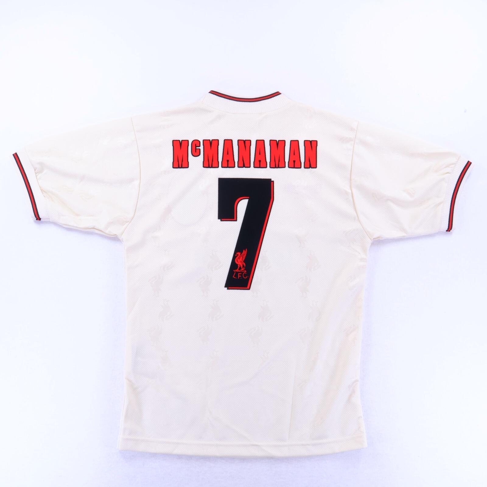 *NWT* Liverpool F.C Mcmanaman #7 1996/97 Away Shirt - S