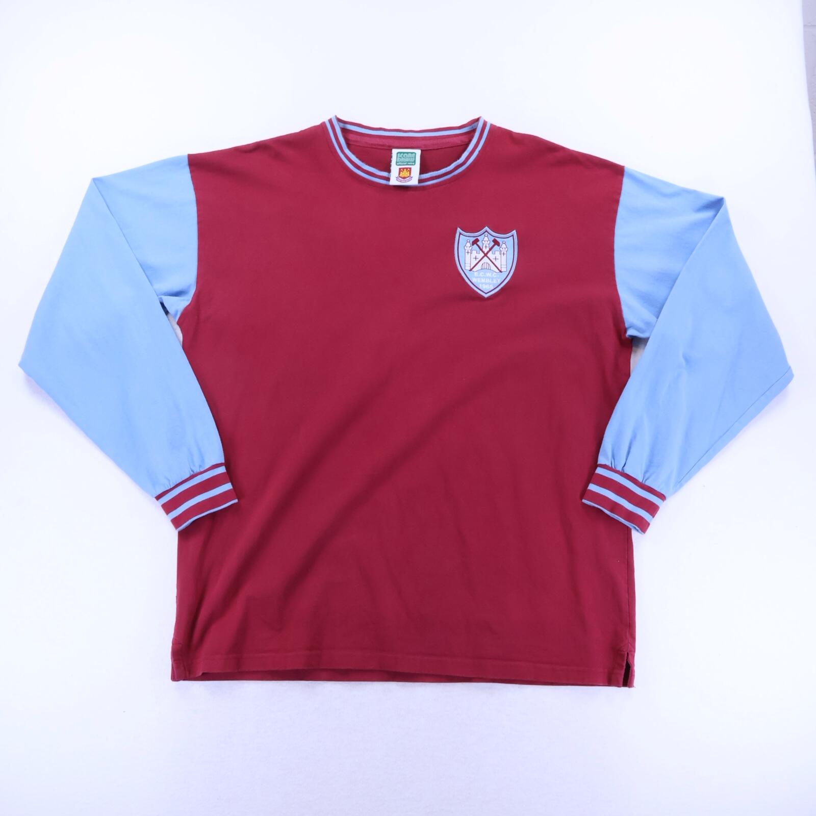 West Ham United 1964 Home Shirt - Long Sleeve - 2XL