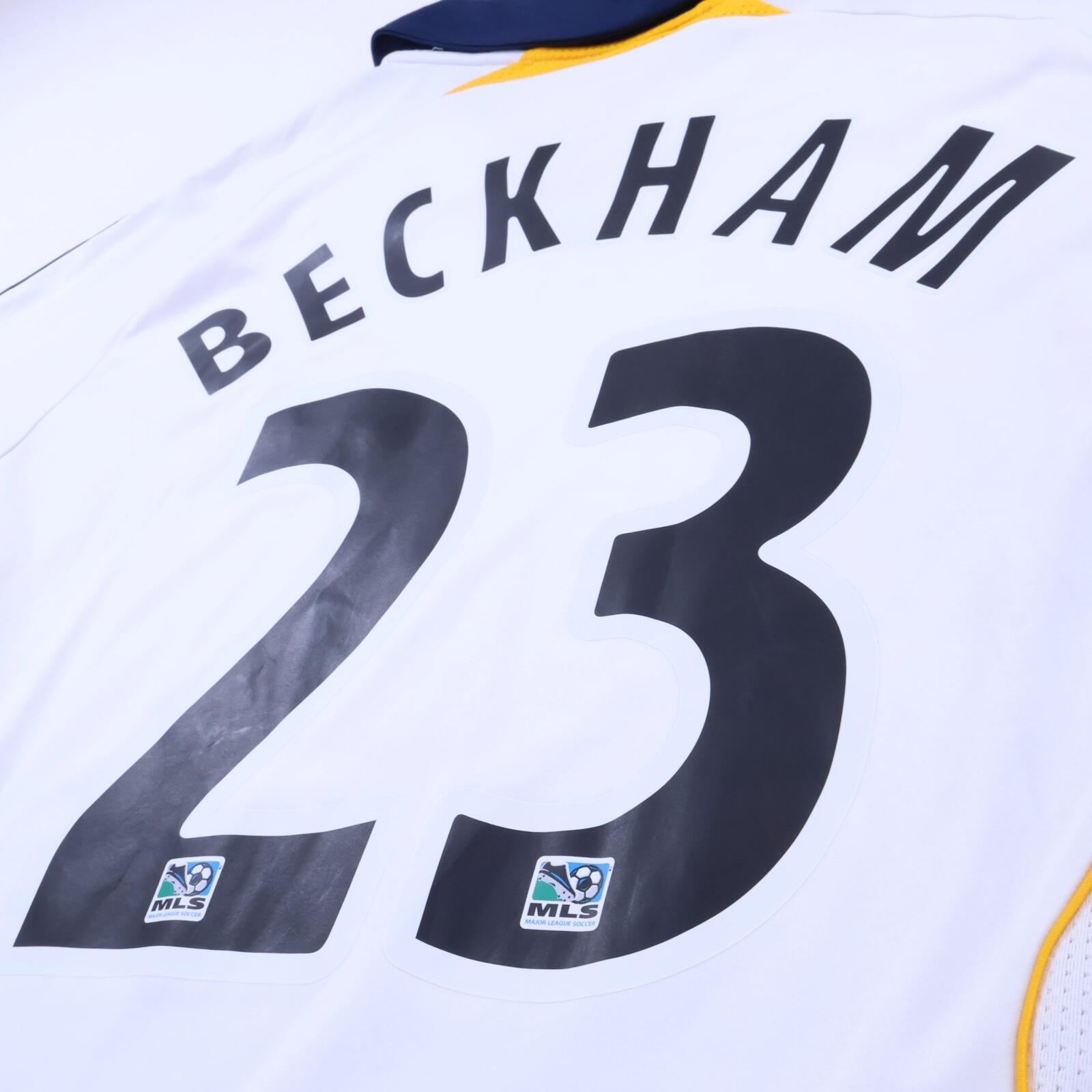 La Galaxy Beckham #23 2007/08 Home Shirt - L