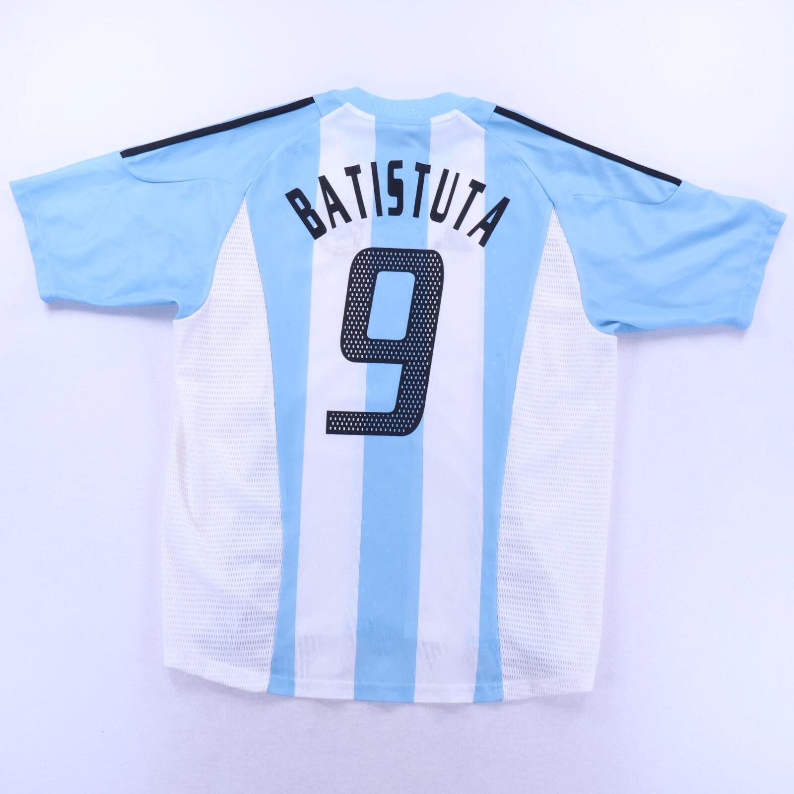 Argentina Batistuta #9 2002/04 Home Shirt - L
