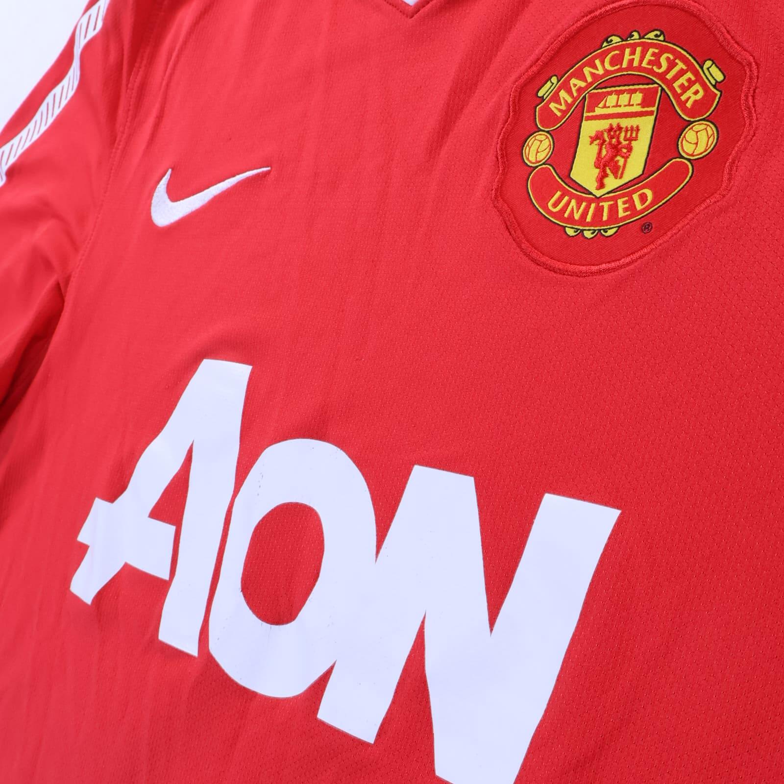 Manchester United Rooney #10 2010/11 Home Shirt - S