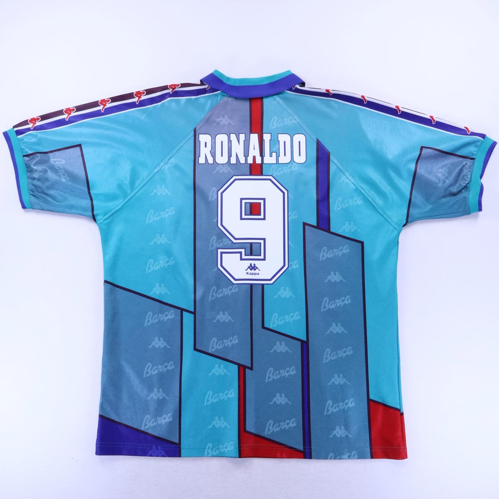 Barcelona Ronaldo #9 1995/97 Away Shirt - XL