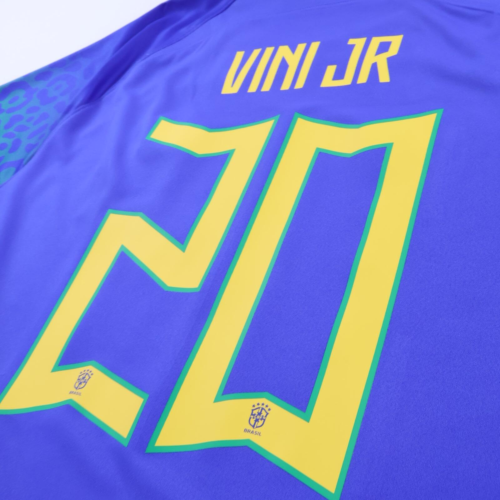 Brazil Vini Jr #20 2022/23 Away Shirt - 2XL