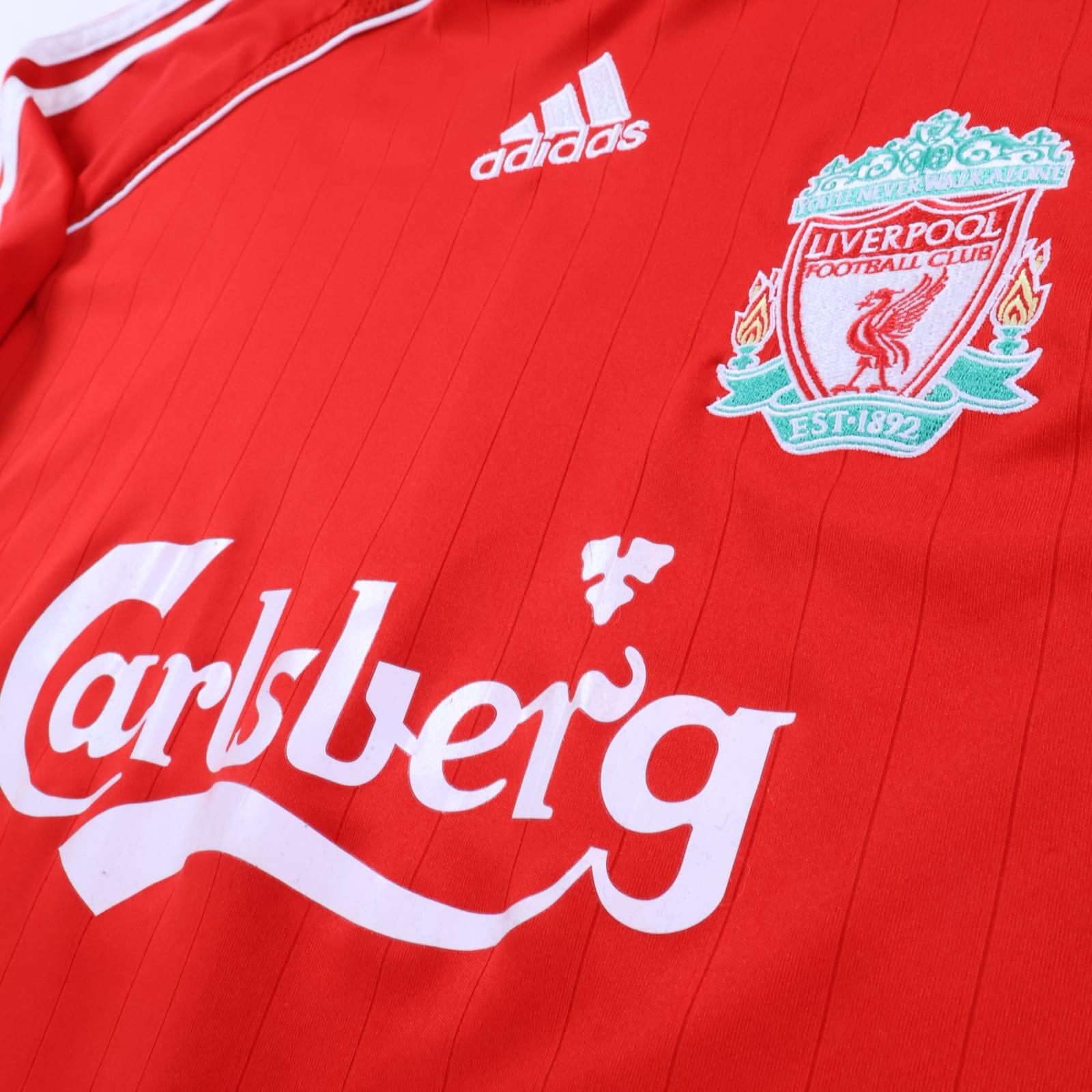 Liverpool F.C Alonso #14 2006/08 Home Shirt - M