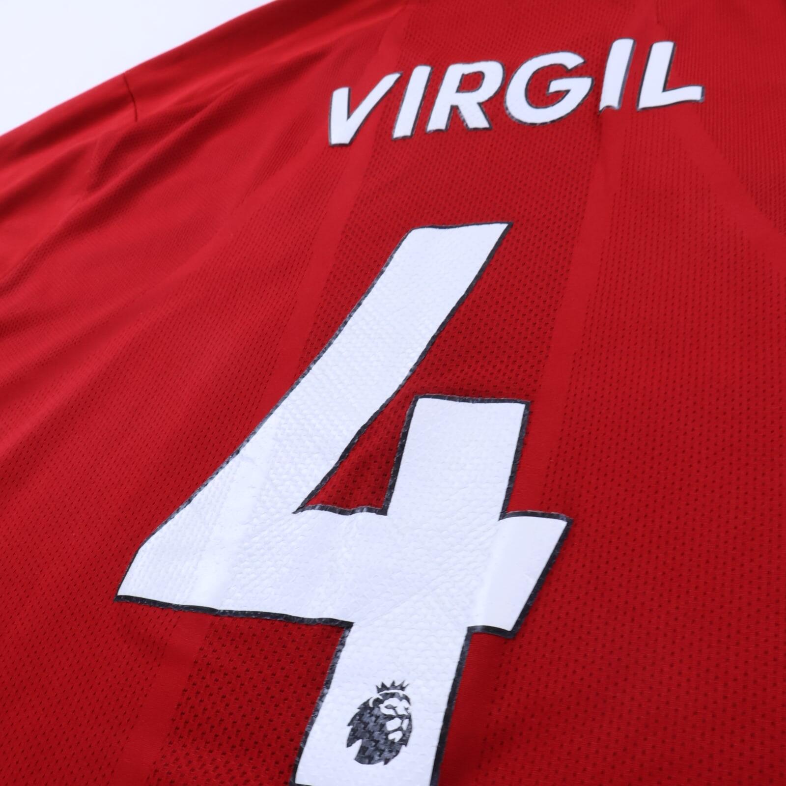 Liverpool F.C Virgil #4 2019/20 Home Shirt - XL