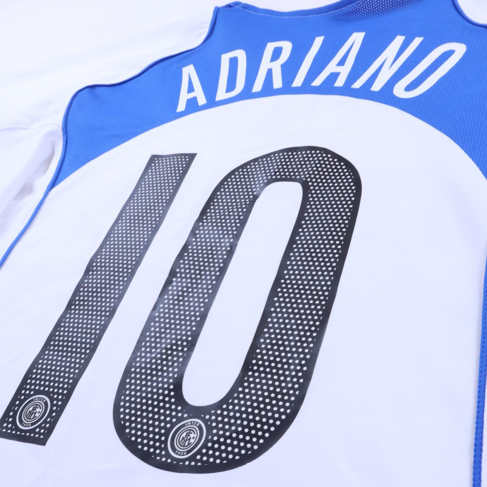 *MINT* Inter Milan Adriano #10 2004/05 Away Shirt - XL