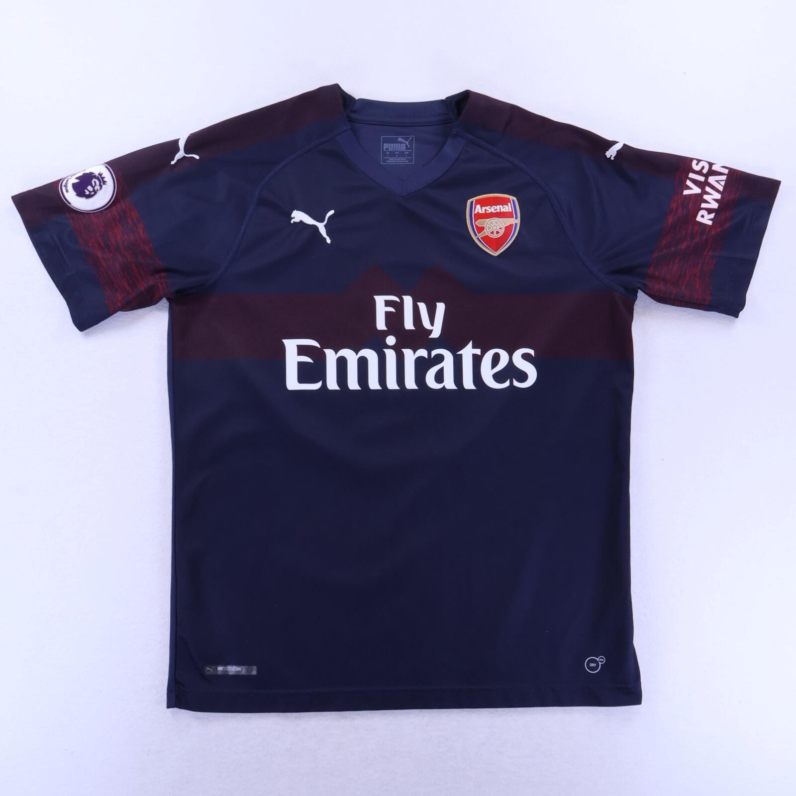 Arsenal Aubameyang #14 2018/19 Away Shirt - L