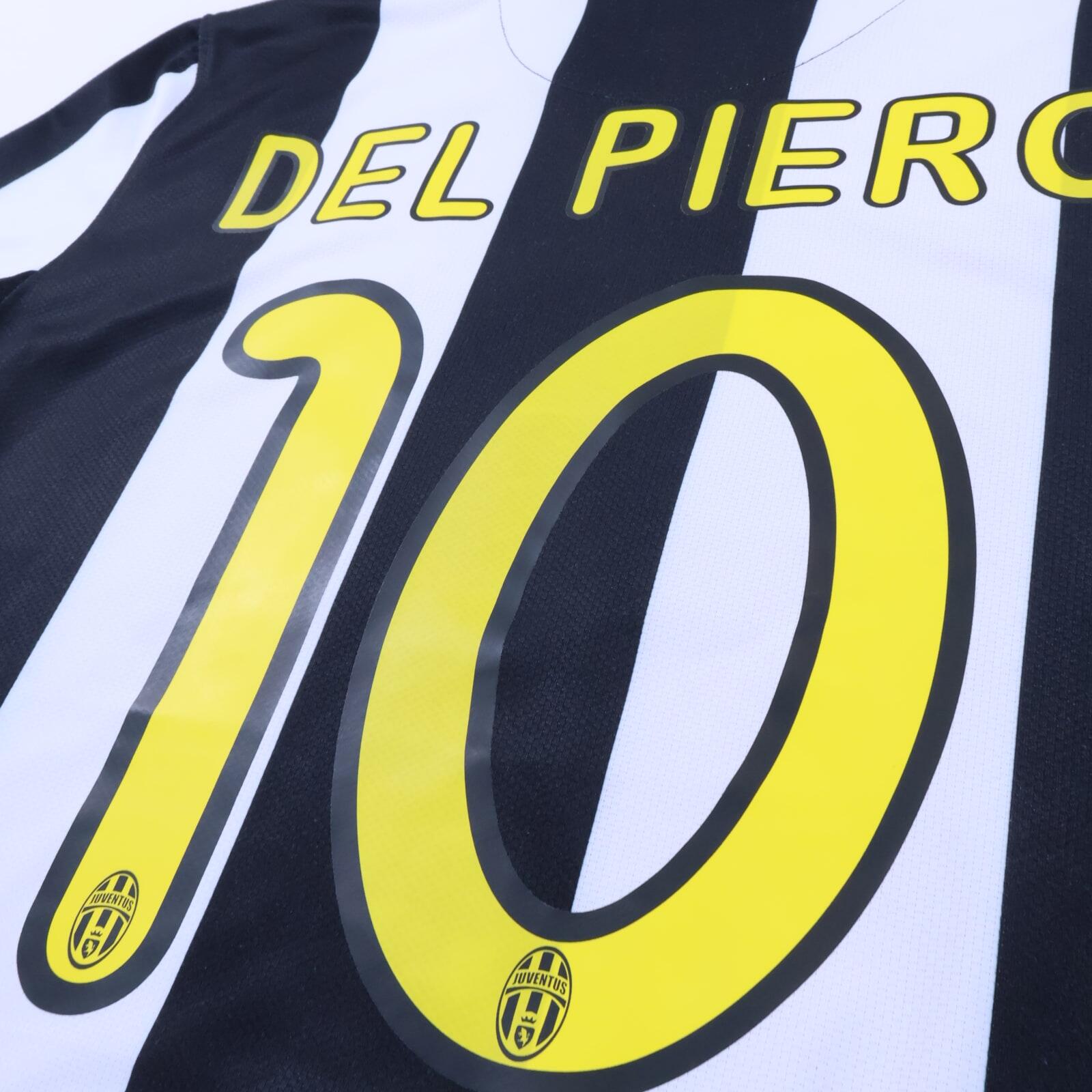 Juventus Del Piero #10 2008/09 Home Shirt - M