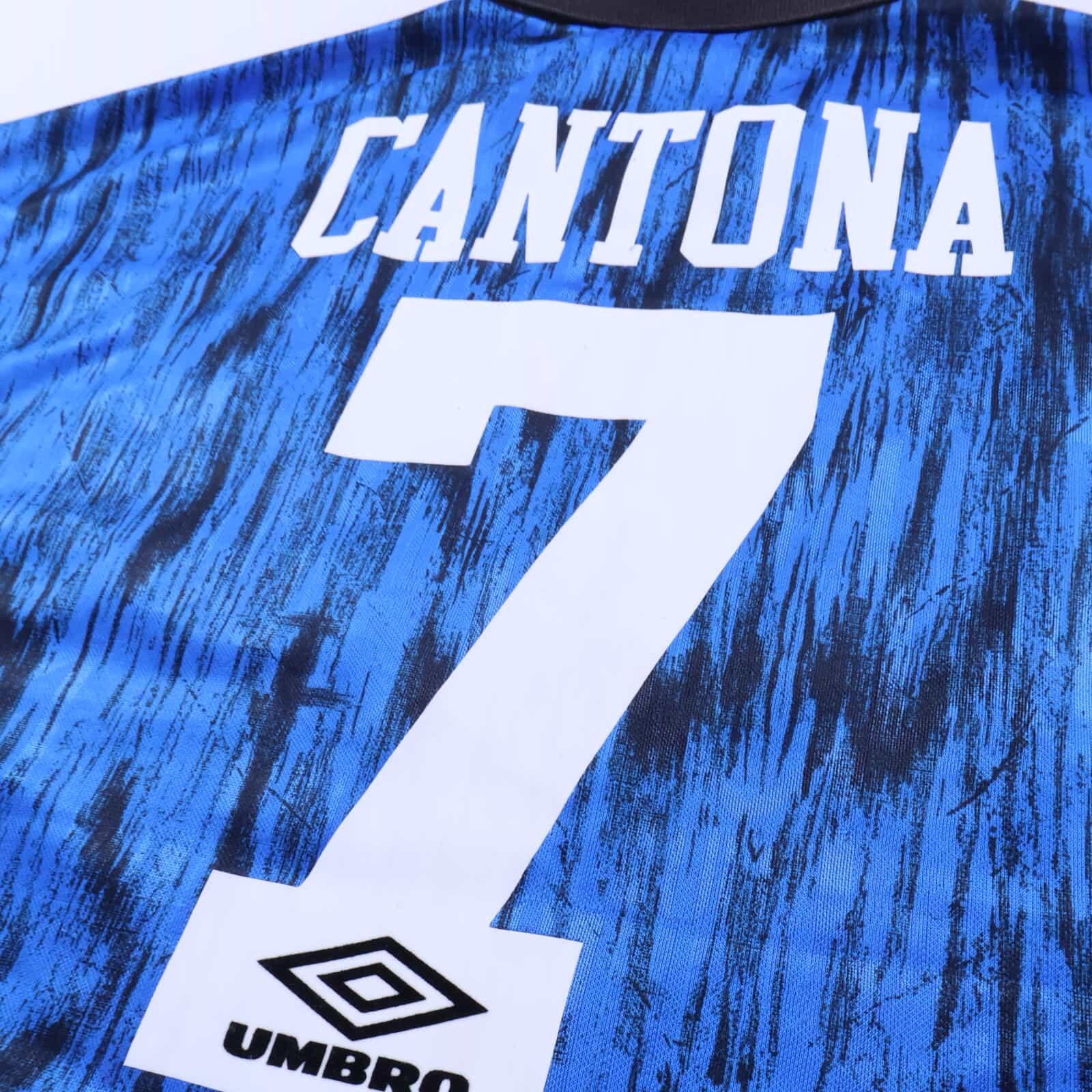 Manchester United Cantona #7 1992/93 Away Shirt - M
