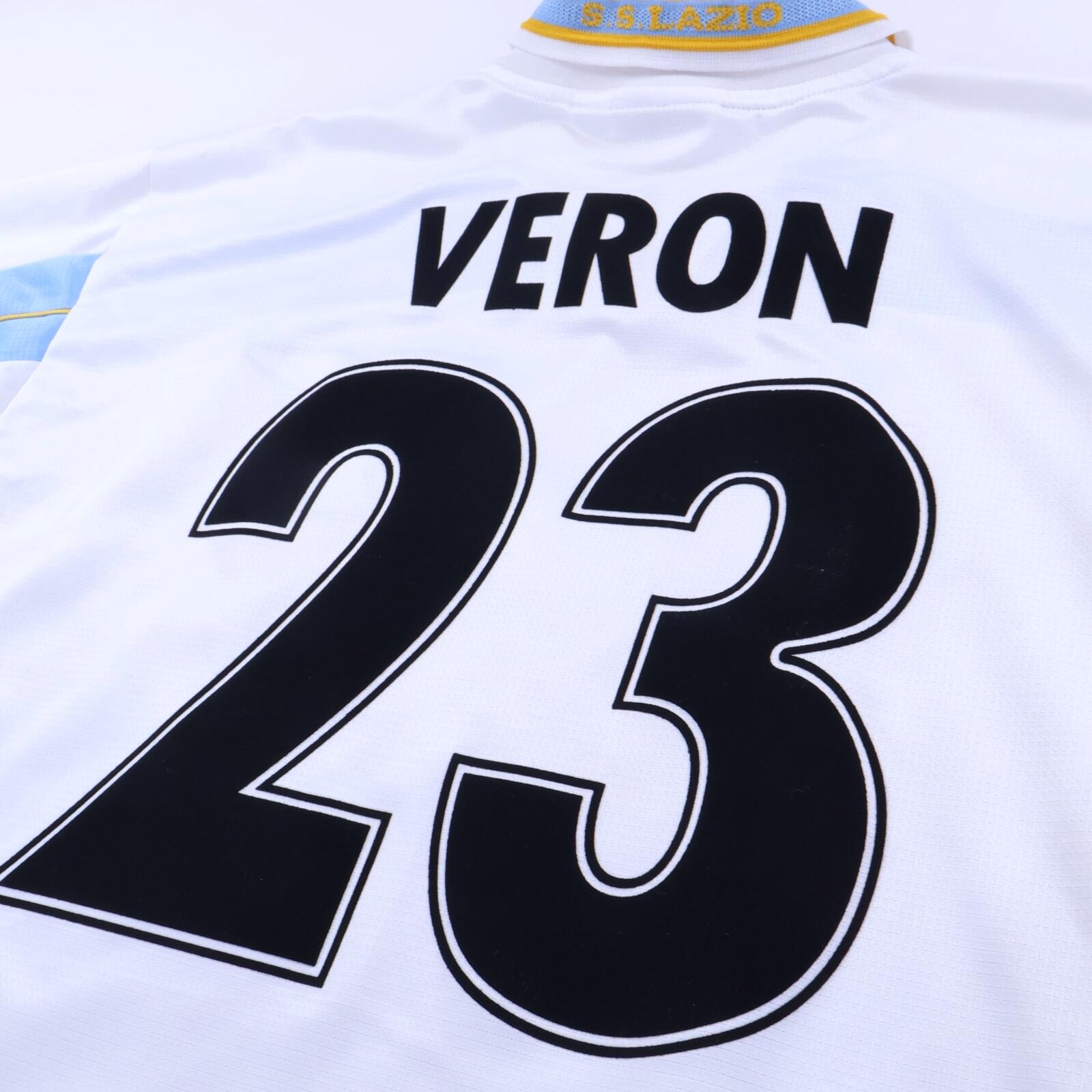 S.S Lazio Veron #23 1999/00 Home Shirt - XL
