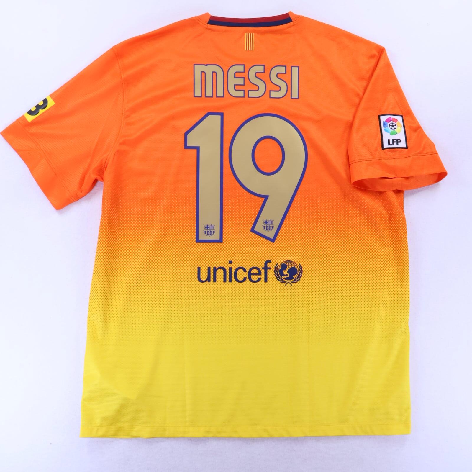 *MINT* Barcelona Messi #19 2013/14 Away Shirt - XL