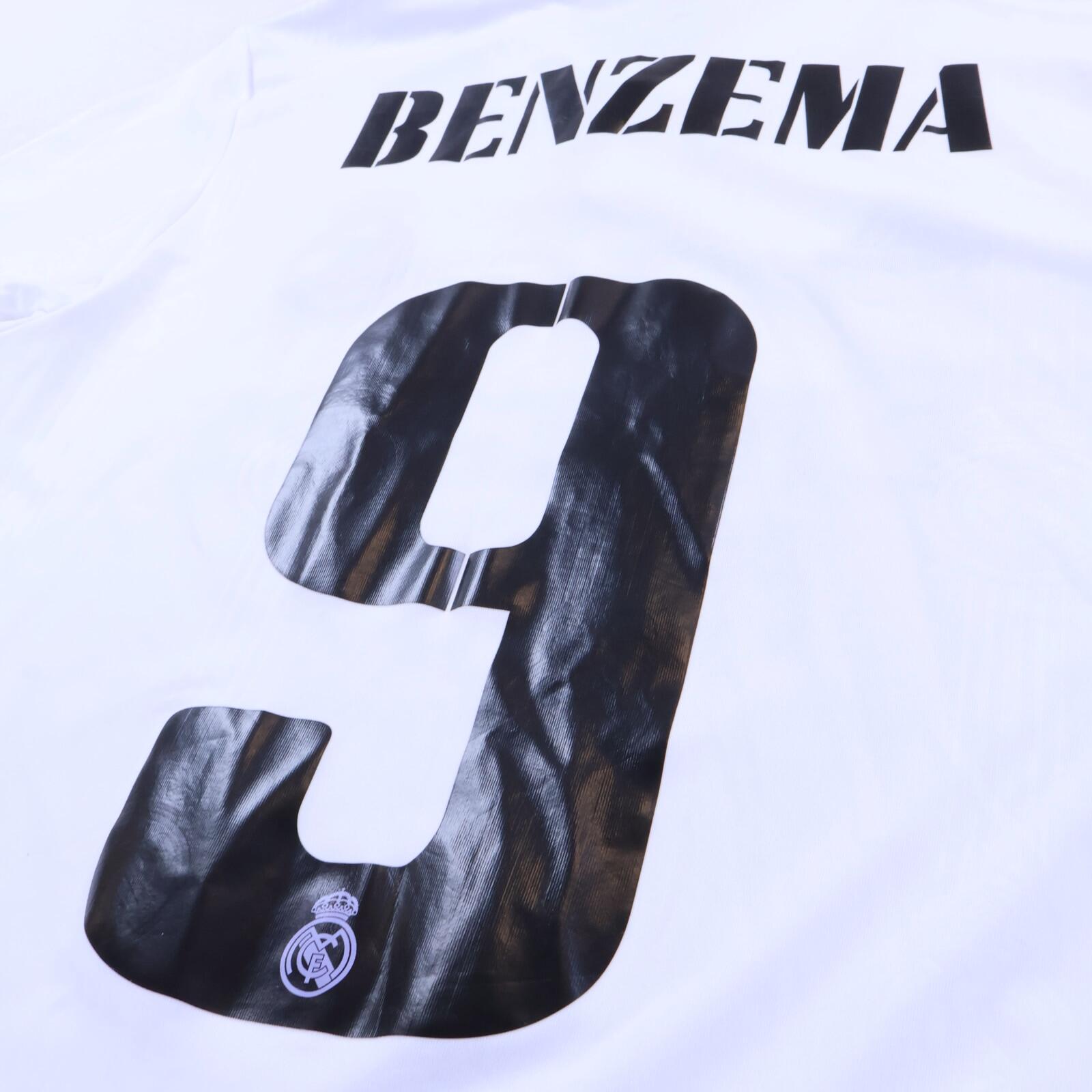 Real Madrid Benzema #9 2022/23 Home Shirt - S
