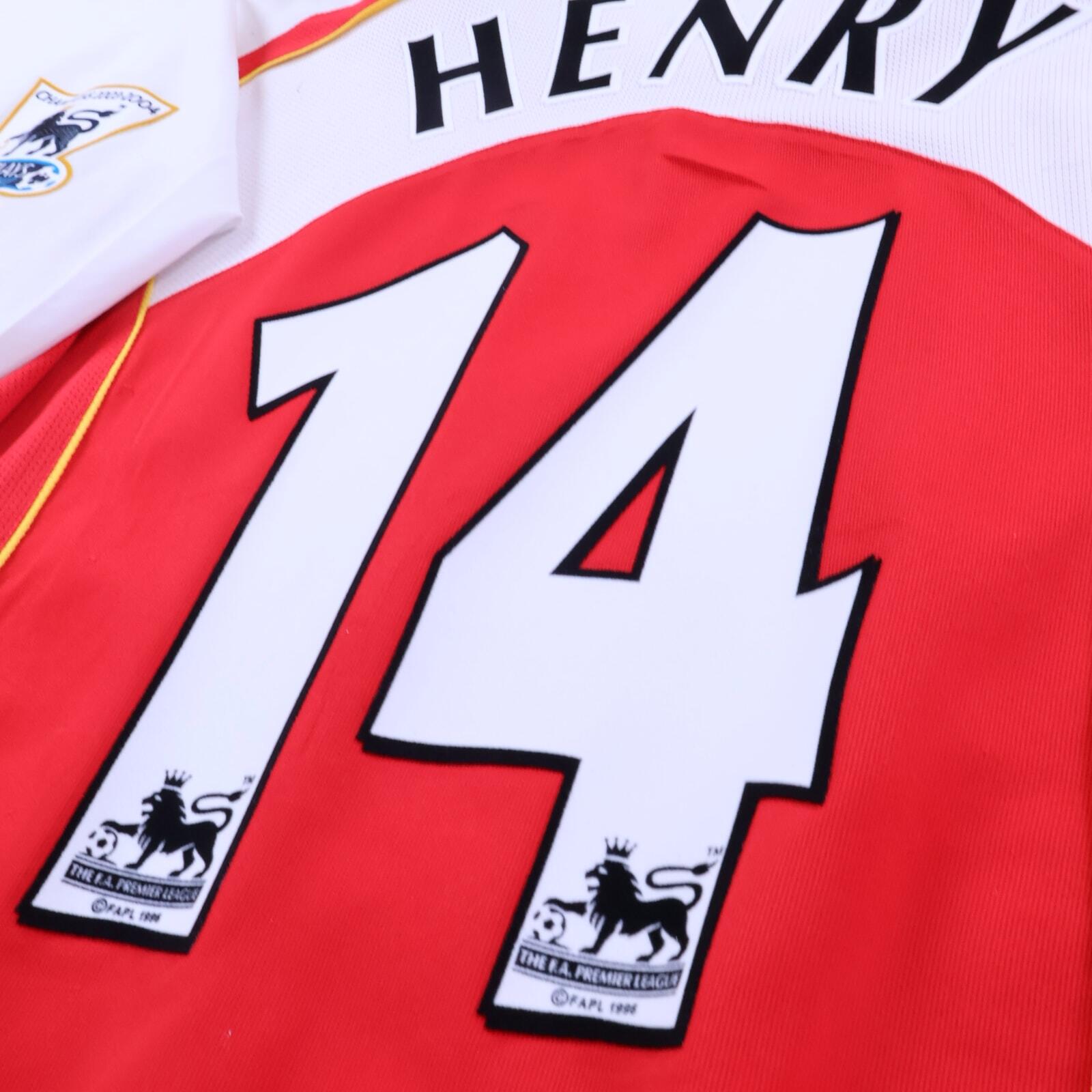 Arsenal Henry #14 2004/05 Home Shirt - L