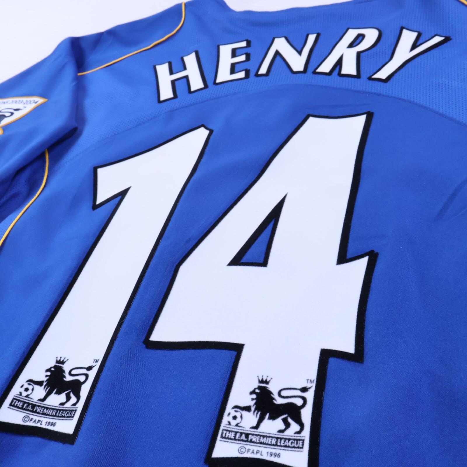 Arsenal Henry #14 2004/05 Away Shirt - Long Sleeve - L