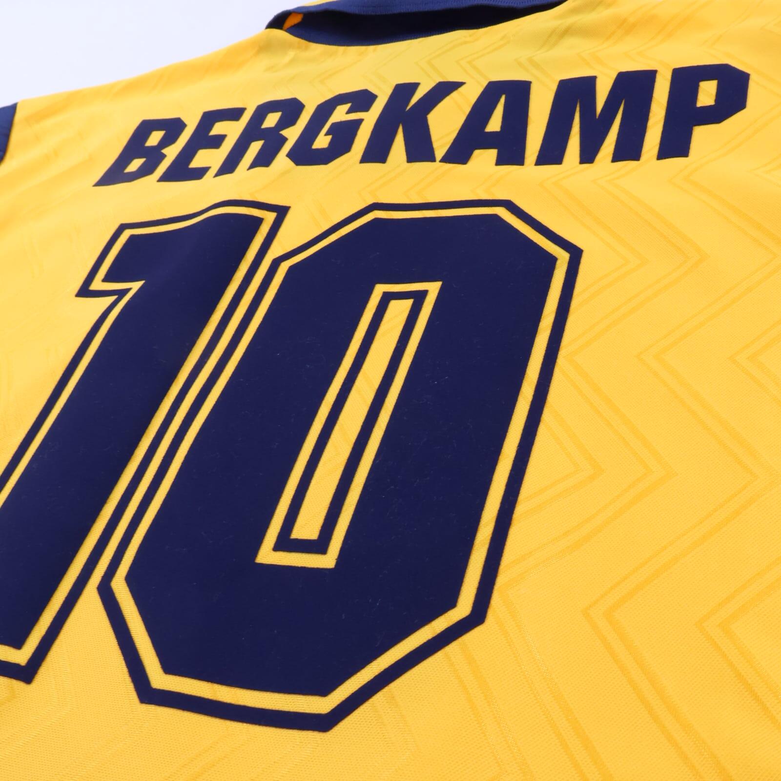 Arsenal Bergkamp #10 1996/97 Away Shirt - L