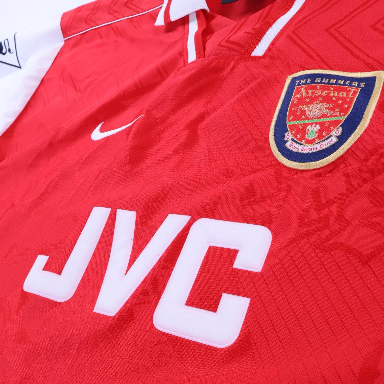 Arsenal Adams #6 1996/97 Home Shirt - L