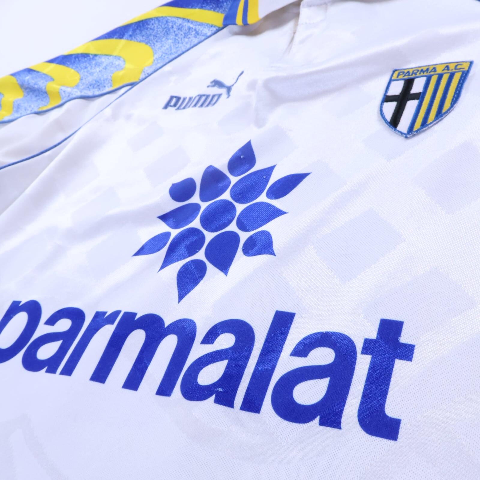 Parma Zola #10 1995/97 Home Shirt - S