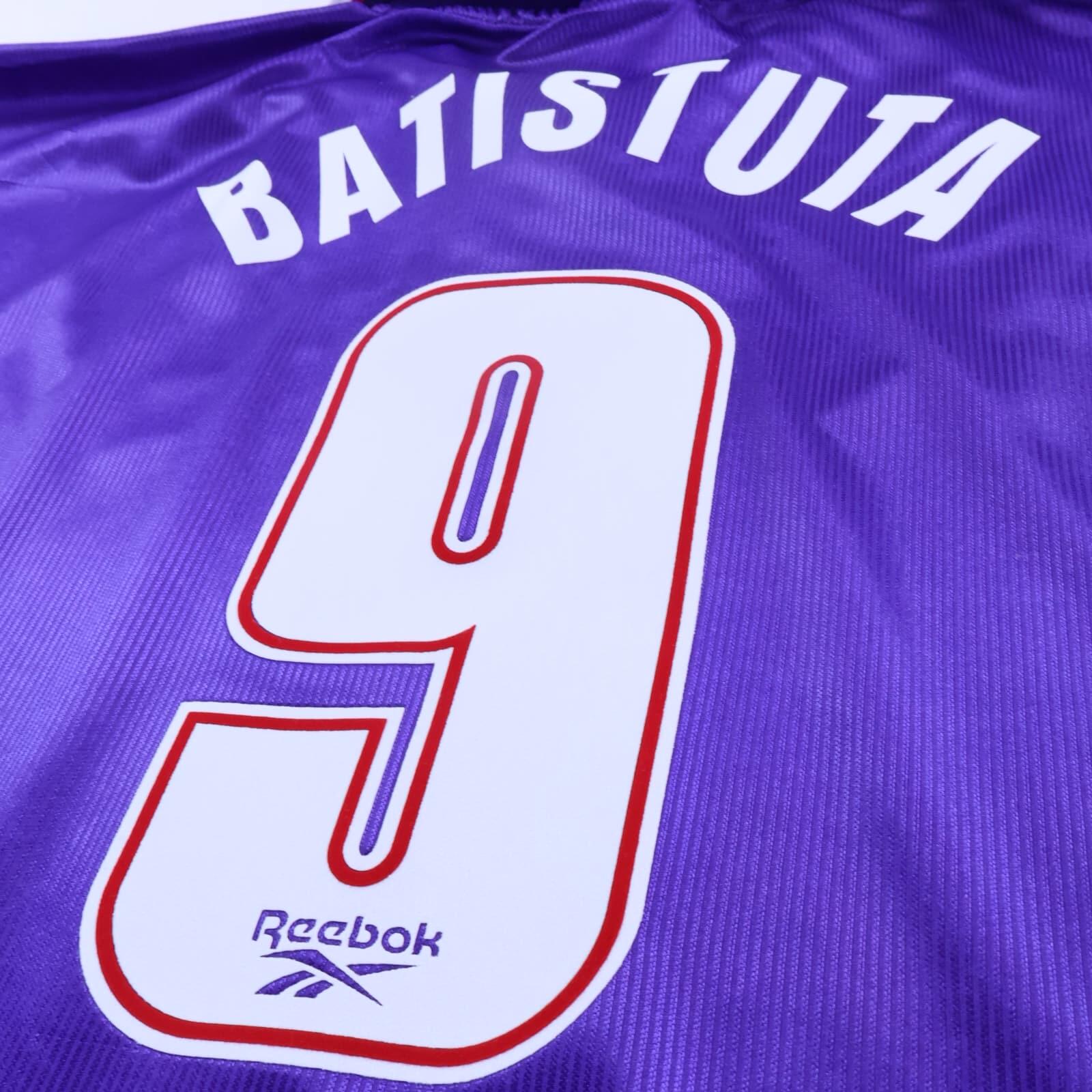 Fiorentina Batistuta #9 1996/97 Home Shirt - XL