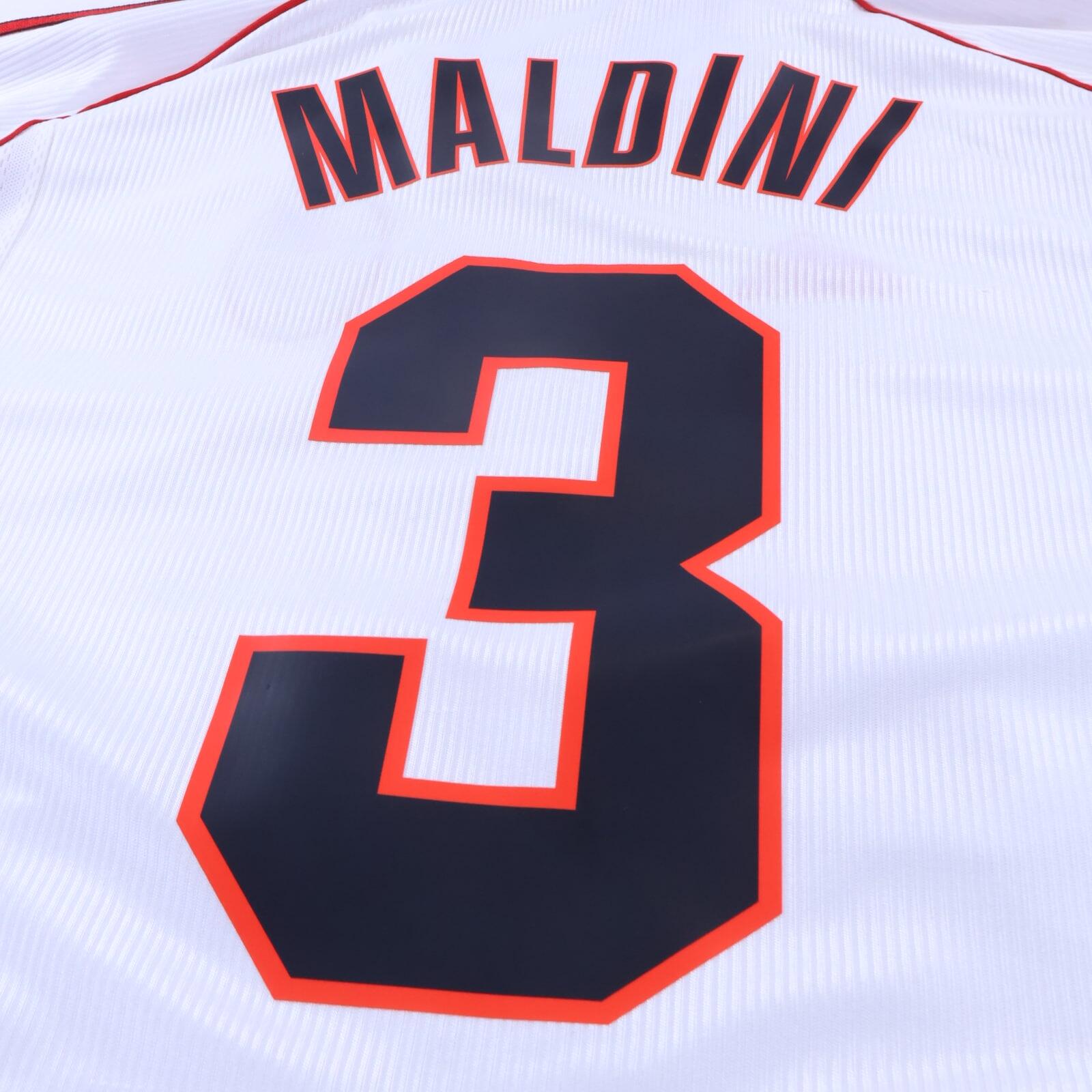 Ac Milan Maldini #3 1998/00 Away Shirt - M