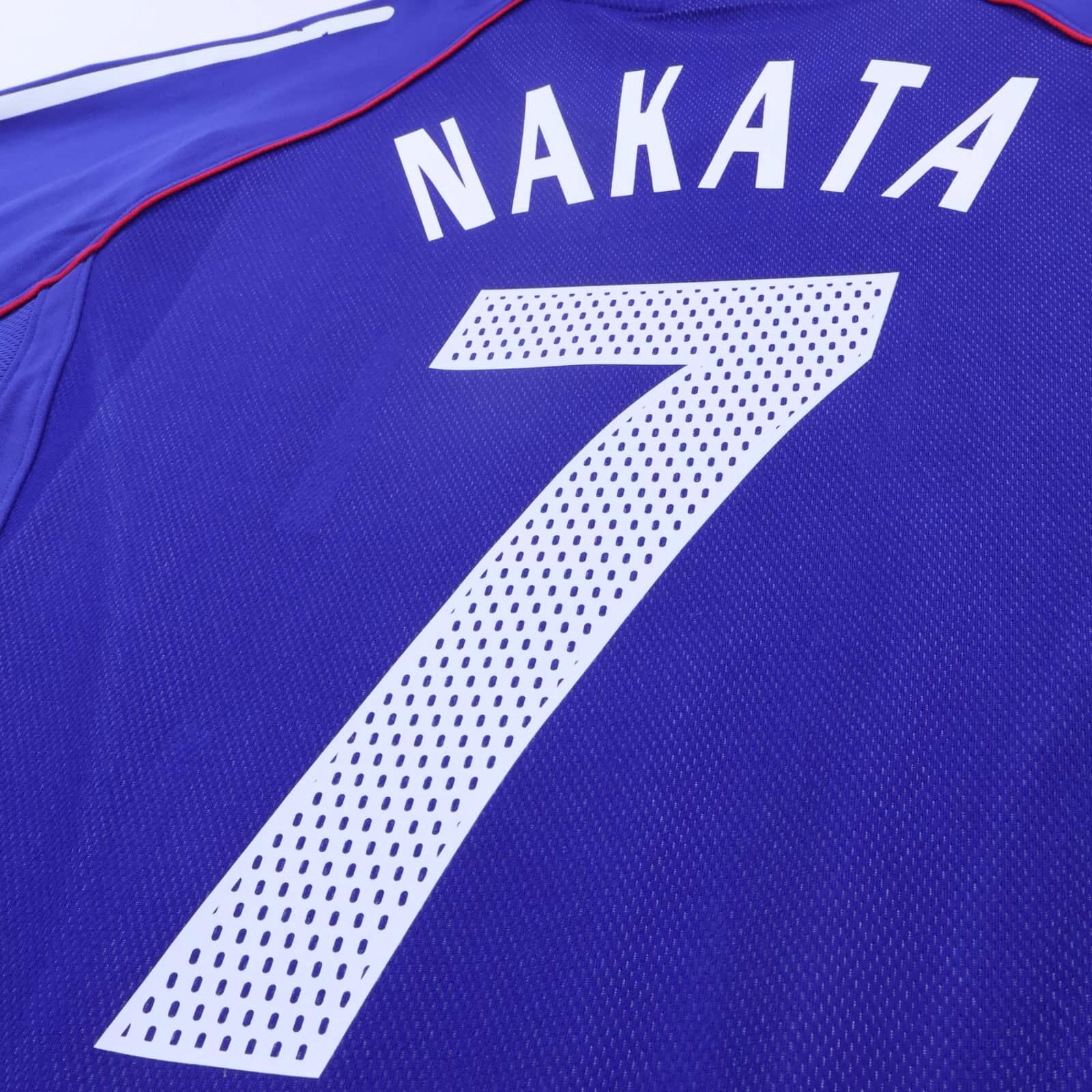 Japan Nakata #7 2002 Home Shirt - M