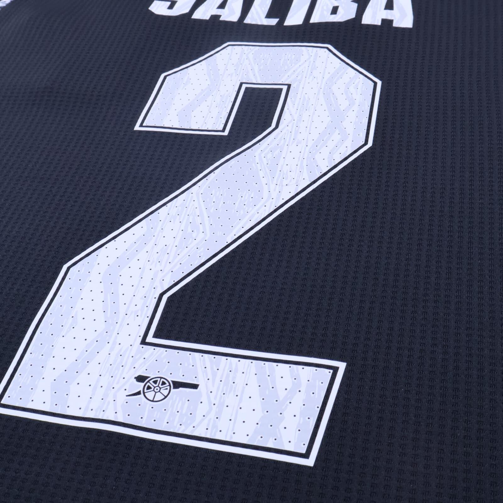 *NWT* Arsenal Saliba #2 2024/25 Kit Room Away Shirt - M