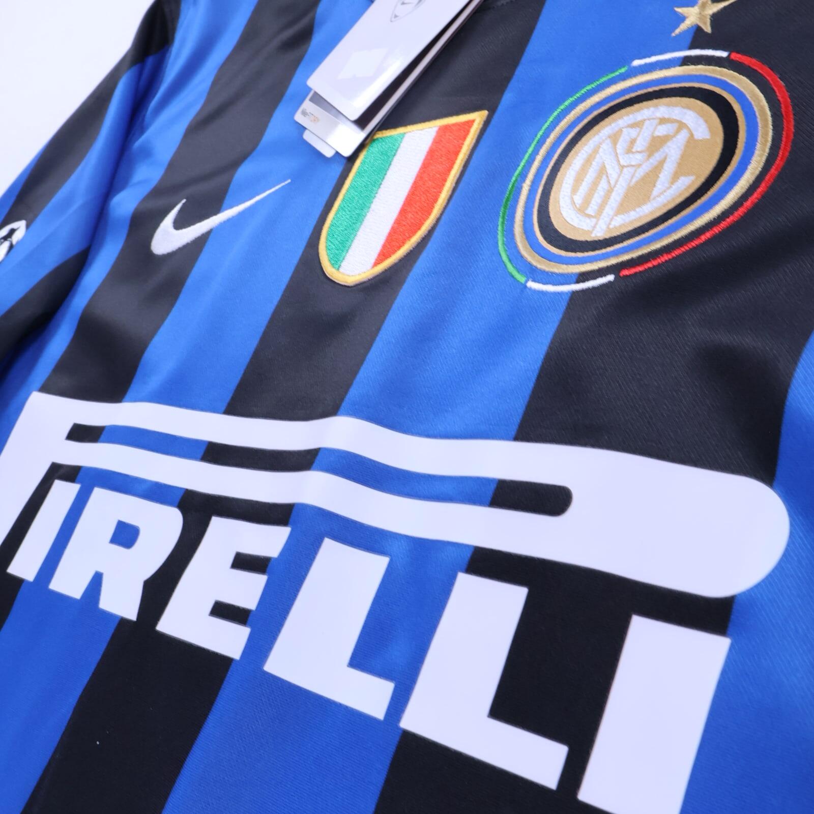 *NWT* Inter Milan Eto'O #9 2009/10 Home Shirt - M
