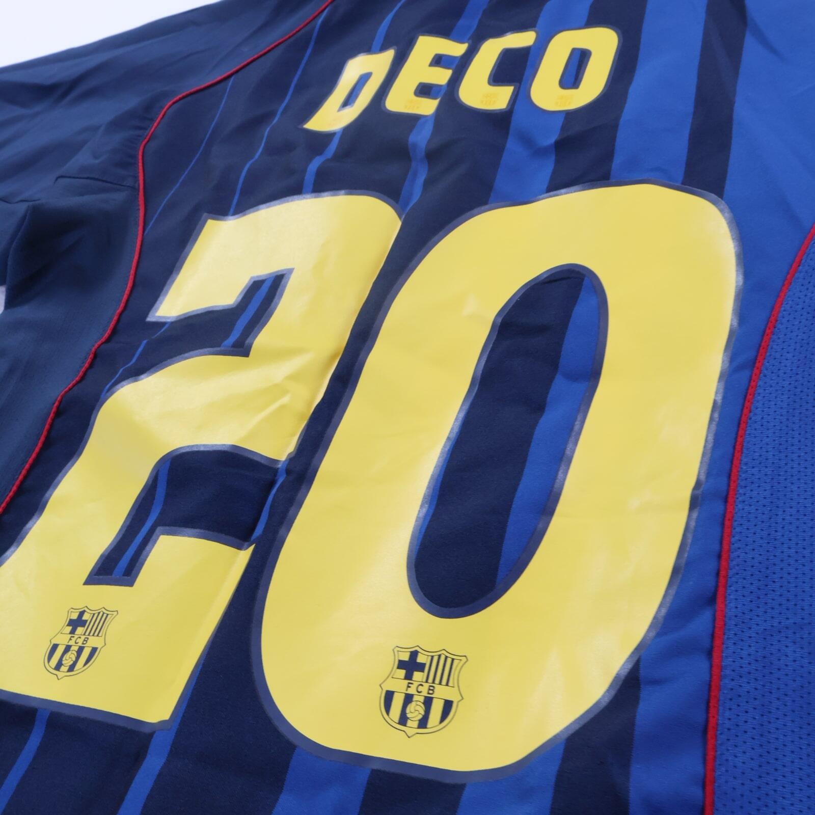 Barcelona Deco #20 2004/05 Away Shirt - S