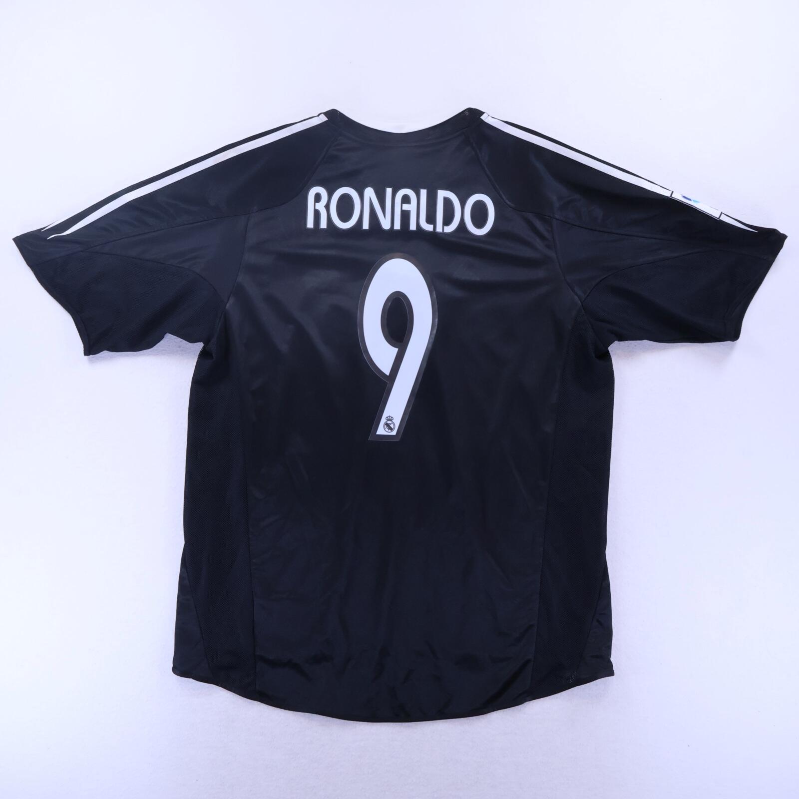 *NWT* Real Madrid Ronaldo #9 2004/05 Away Shirt - L