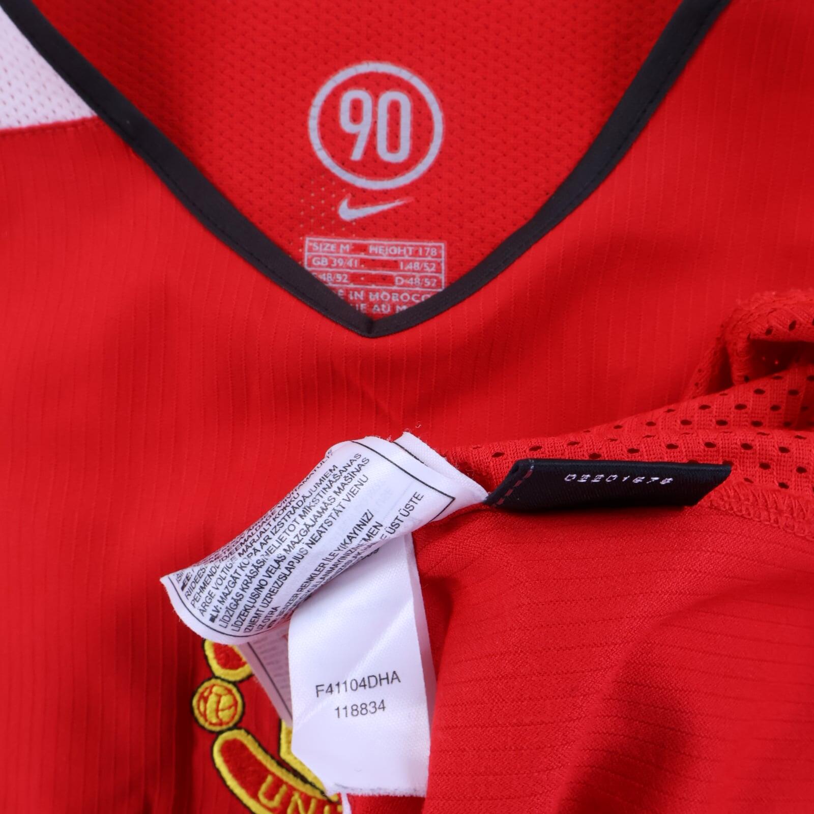 Manchester United Ronaldo #7 2004/06 Home Shirt - M