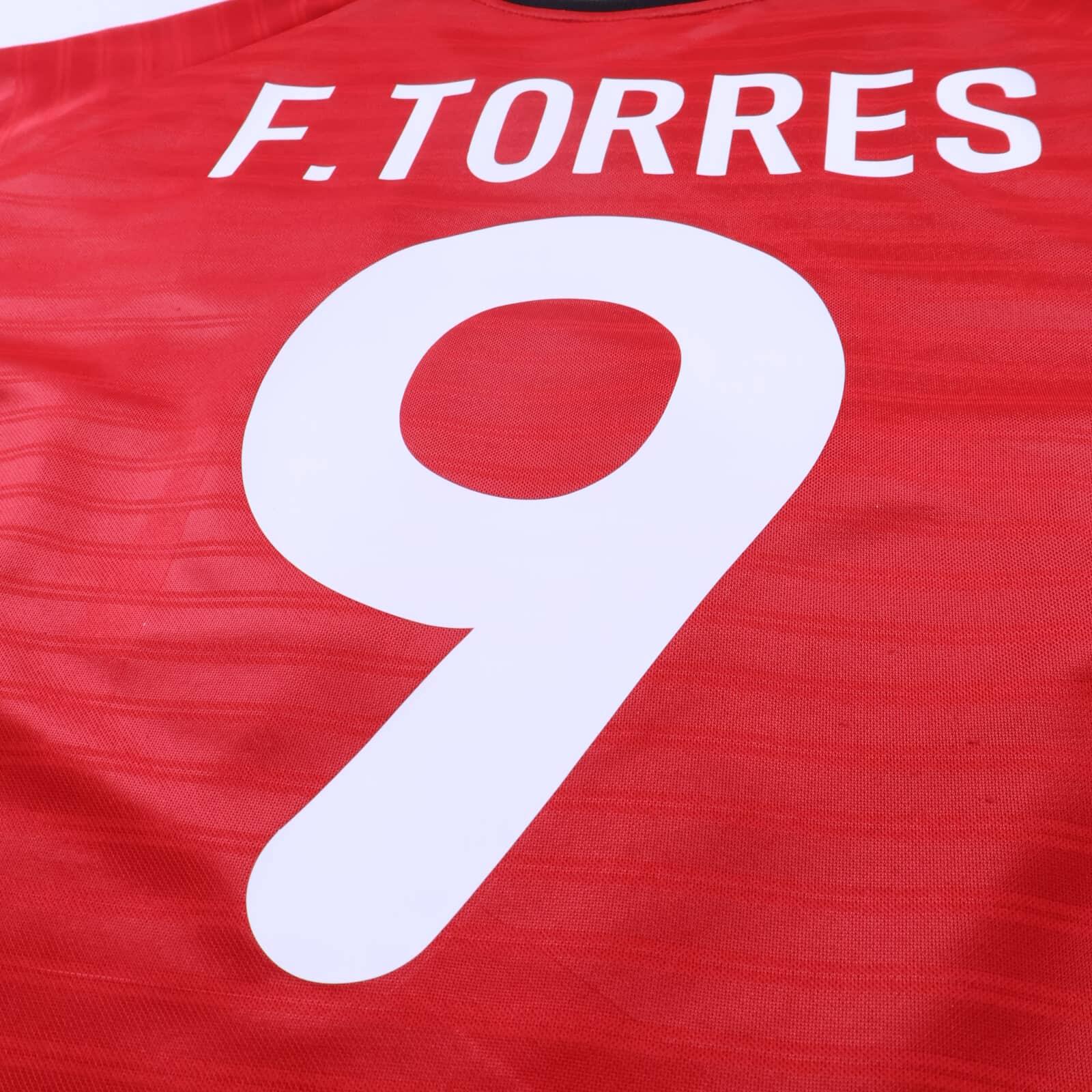 Atlético De Madrid F. Torres #9 2001/02 Away Shirt - XL
