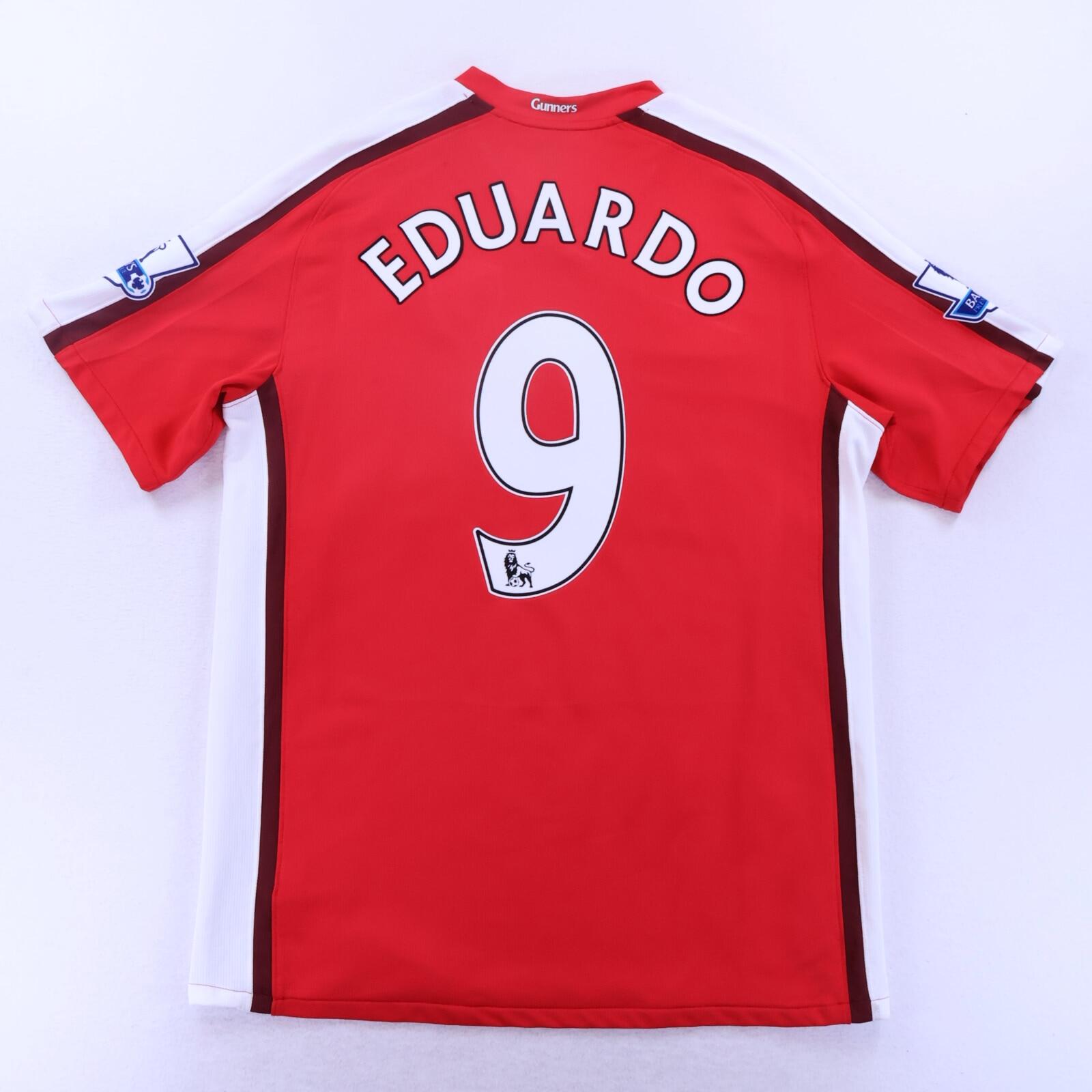 Arsenal Eduardo #9 2008/10 Home Shirt - L