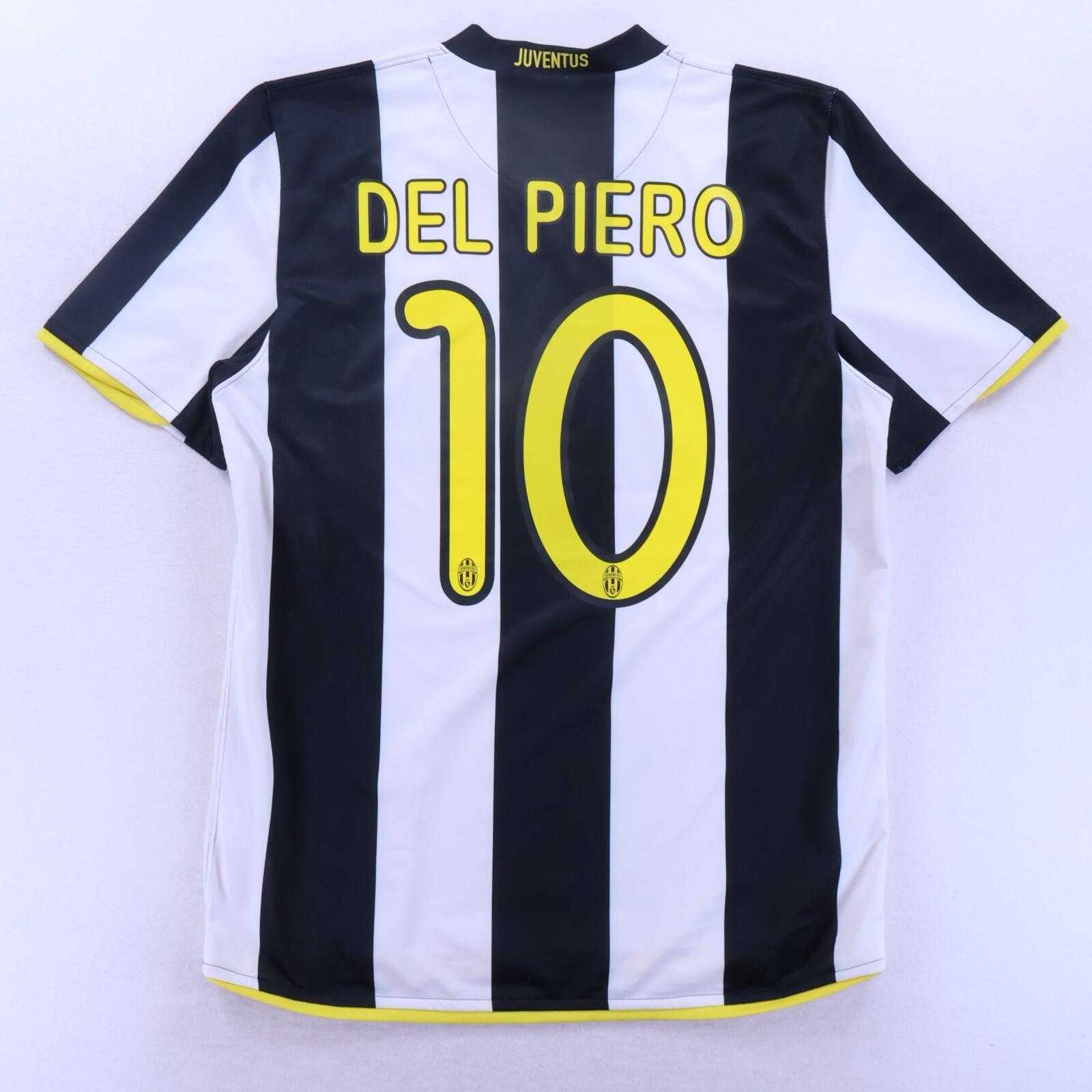 *MINT* Juventus Del Piero #10 2008/09 Home Shirt - M