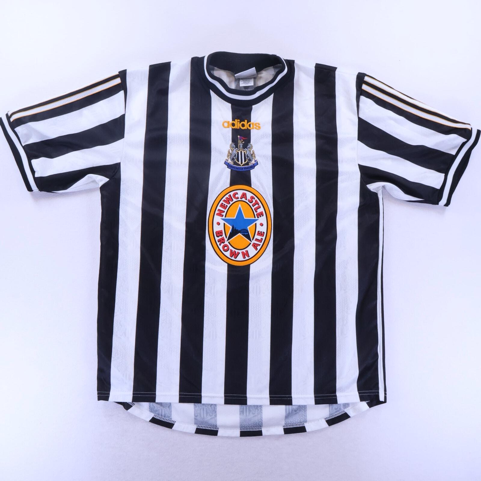 *MINT* Newcastle United Asprilla #11 1997/99 Home Shirt - XL