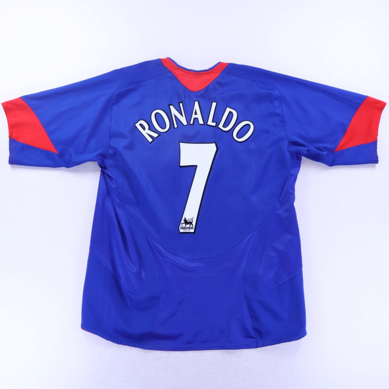 *MINT* Manchester United Ronaldo #7 2005/06 Away Shirt - XL
