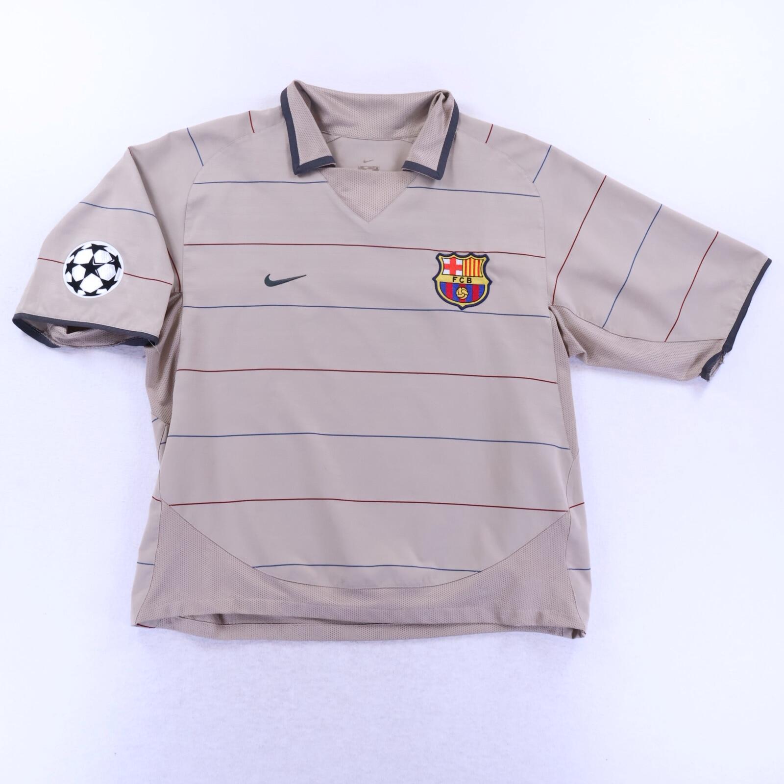 *MINT* Barcelona Ronaldinho #10 2003/05 Away Shirt - L