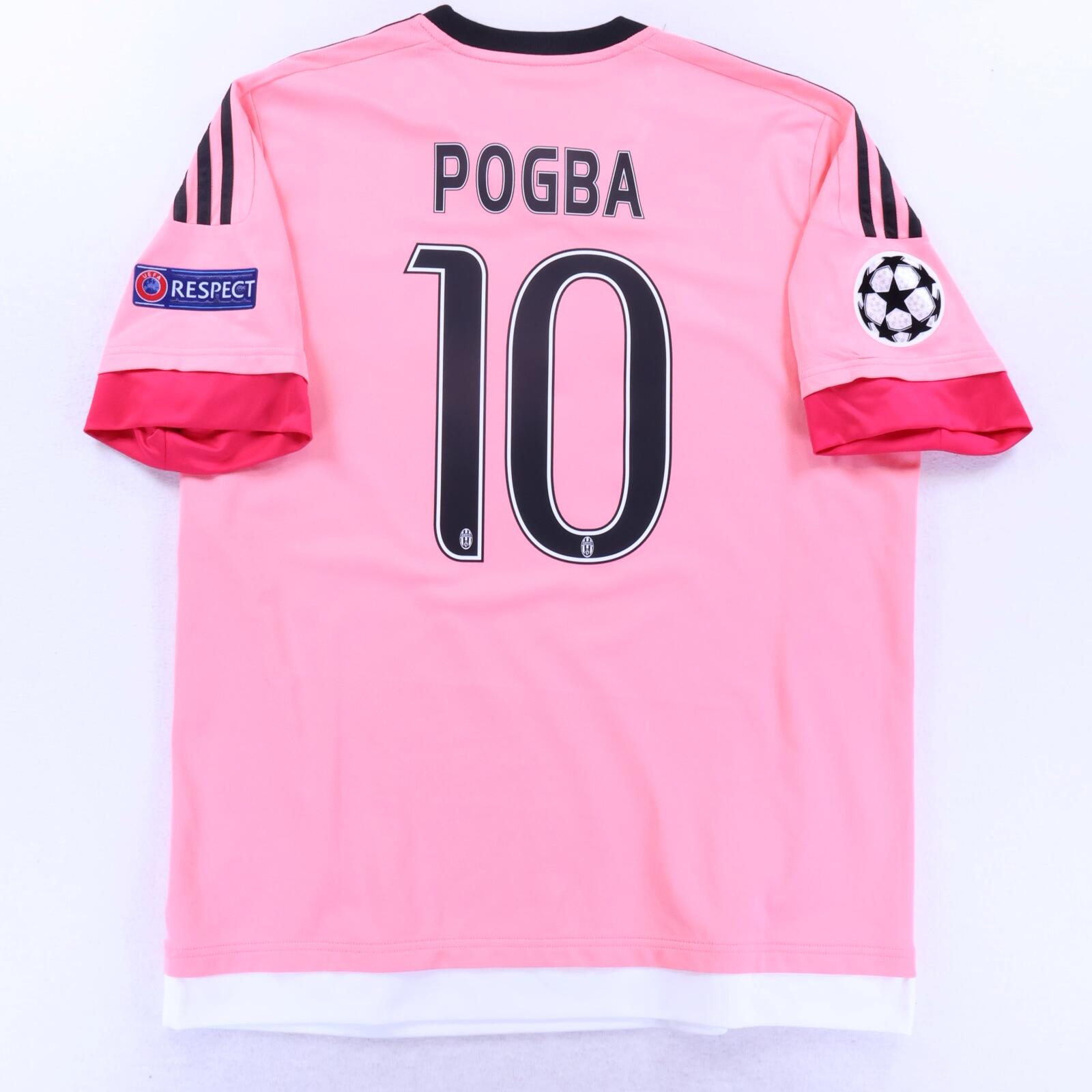 *MINT* Juventus Pogba #10 2015/16 Away Shirt - XL