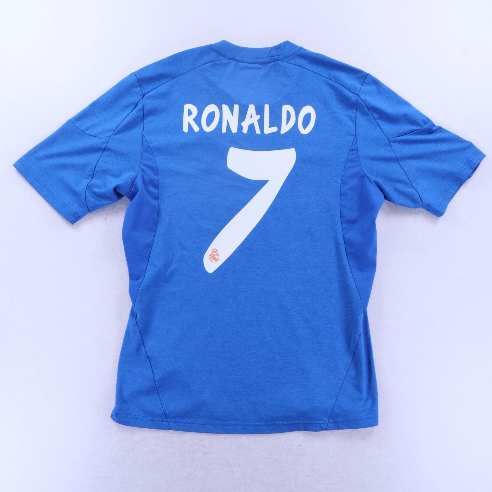 Real Madrid Ronaldo #7 2013/14 Away Shirt - M