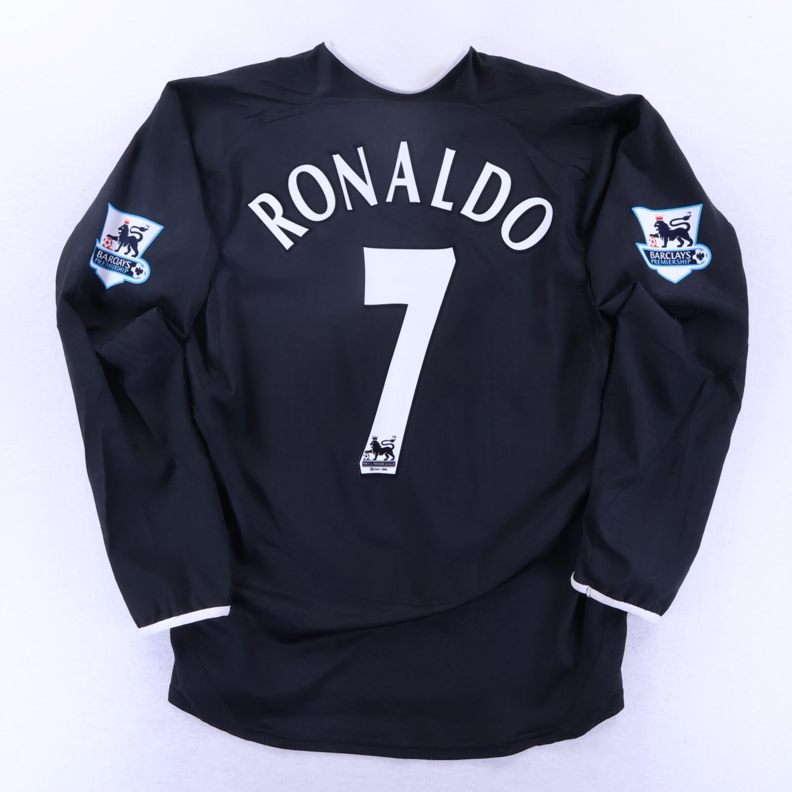 Manchester United Ronaldo #7 2003/05 Away Shirt - Long Sleeve - M