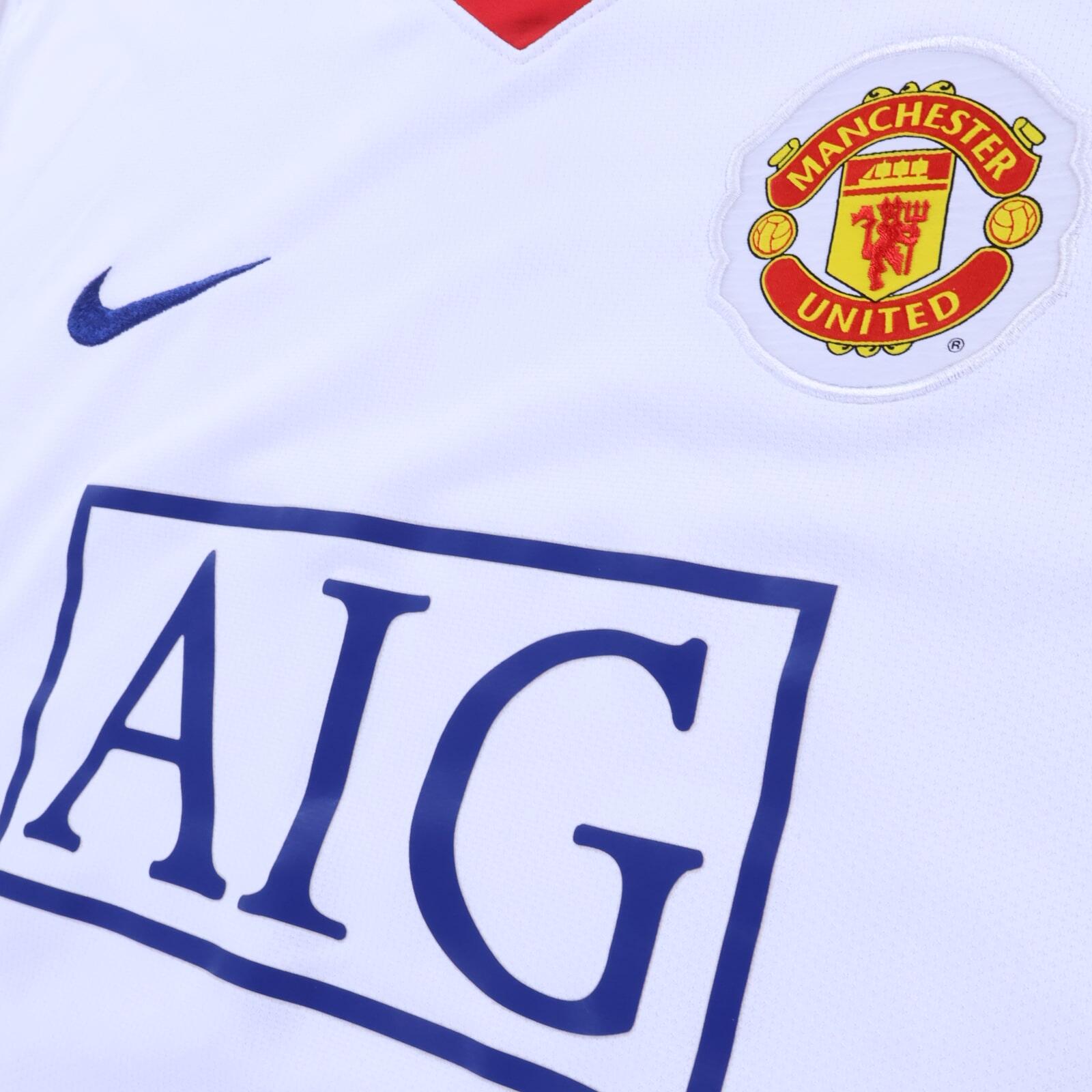 Manchester United Ronaldo #7 2008/09 Away Shirt - Long Sleeve - L