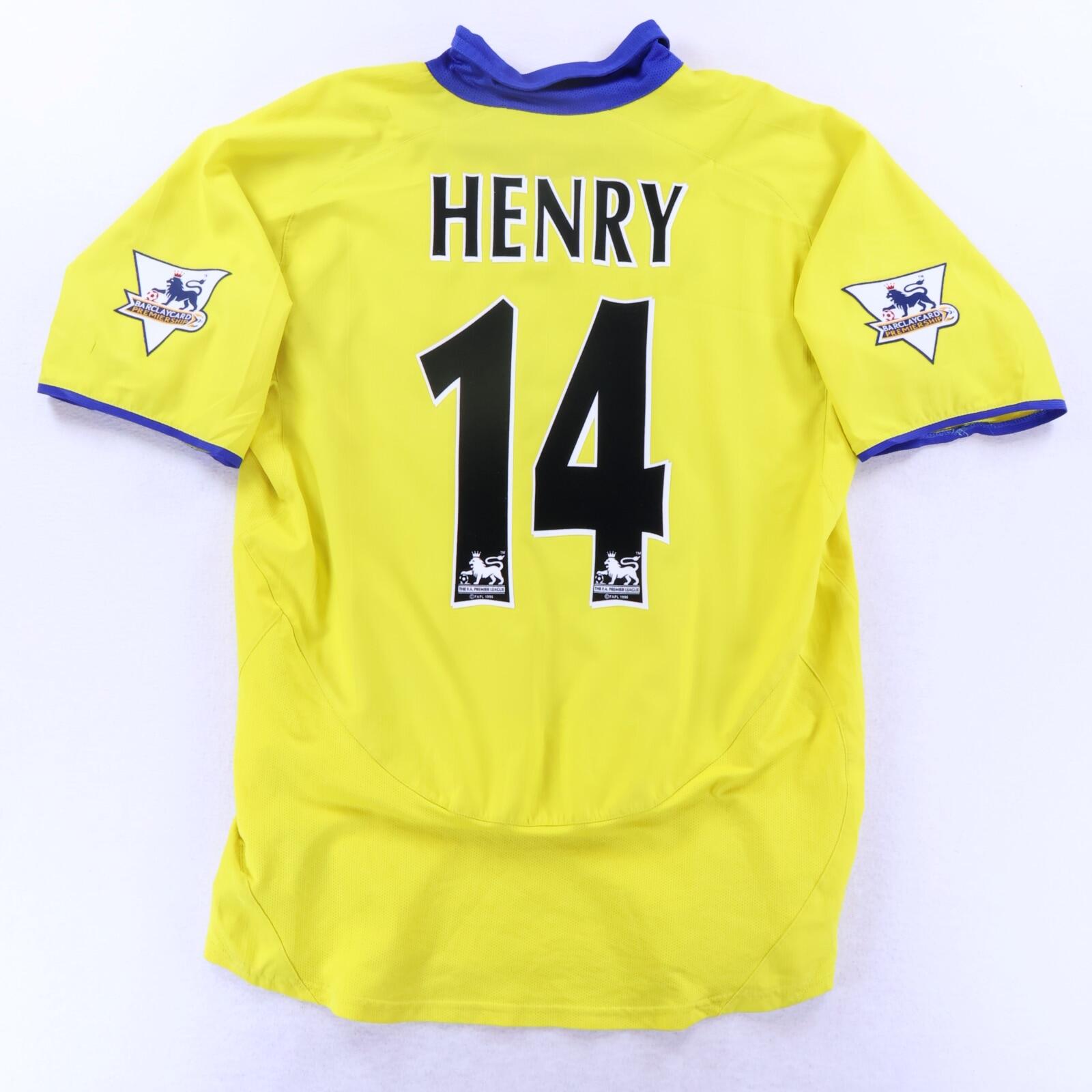 Arsenal Henry #14 2003/04 Away Shirt - L