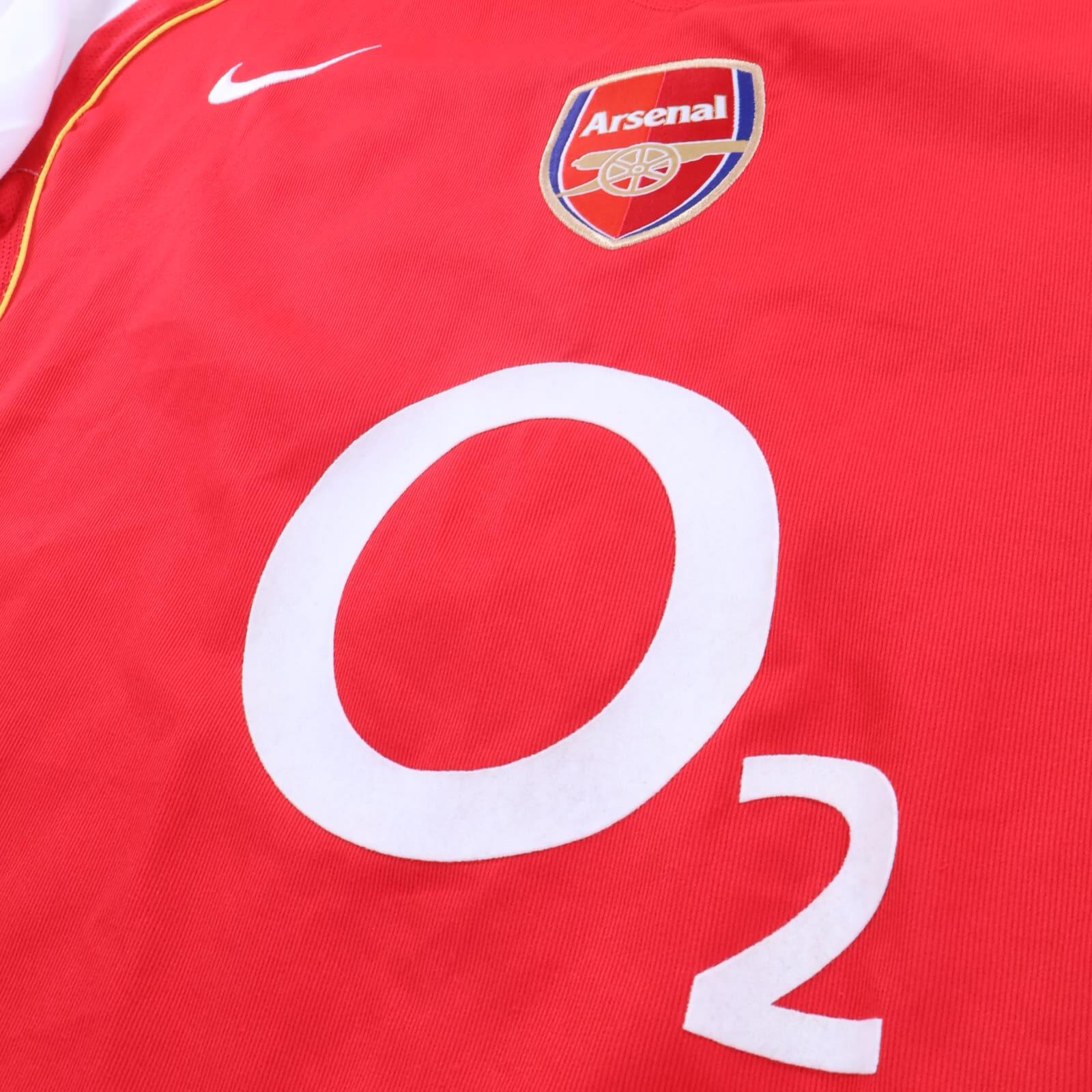 Arsenal Bergkamp #10 2003/04 Home Shirt - 2XL