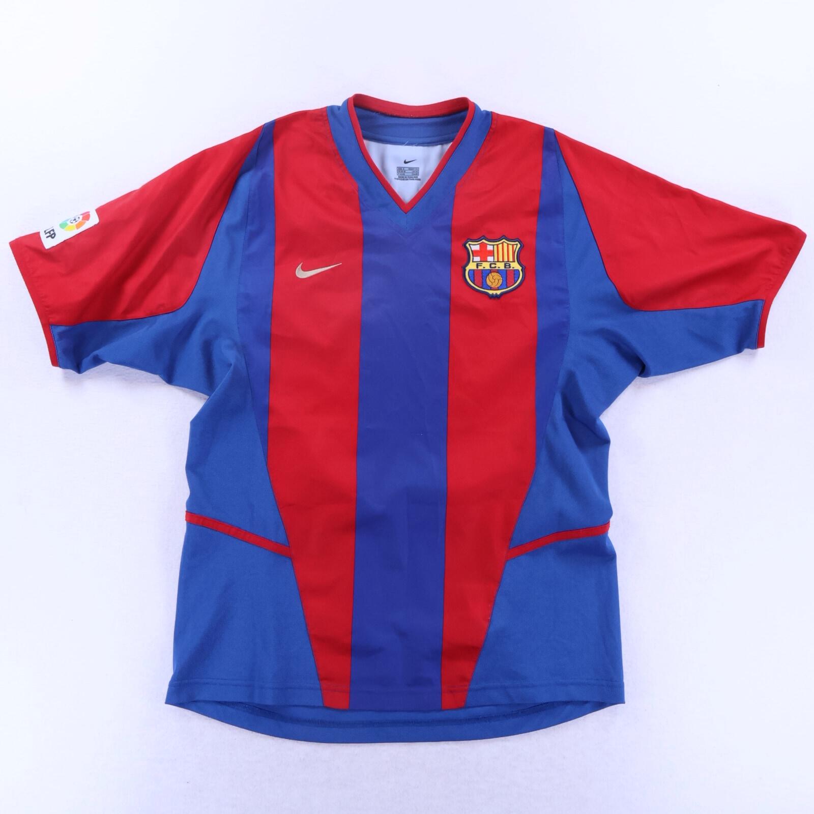 Barcelona Xavi #6 2002/03 Home Shirt - S