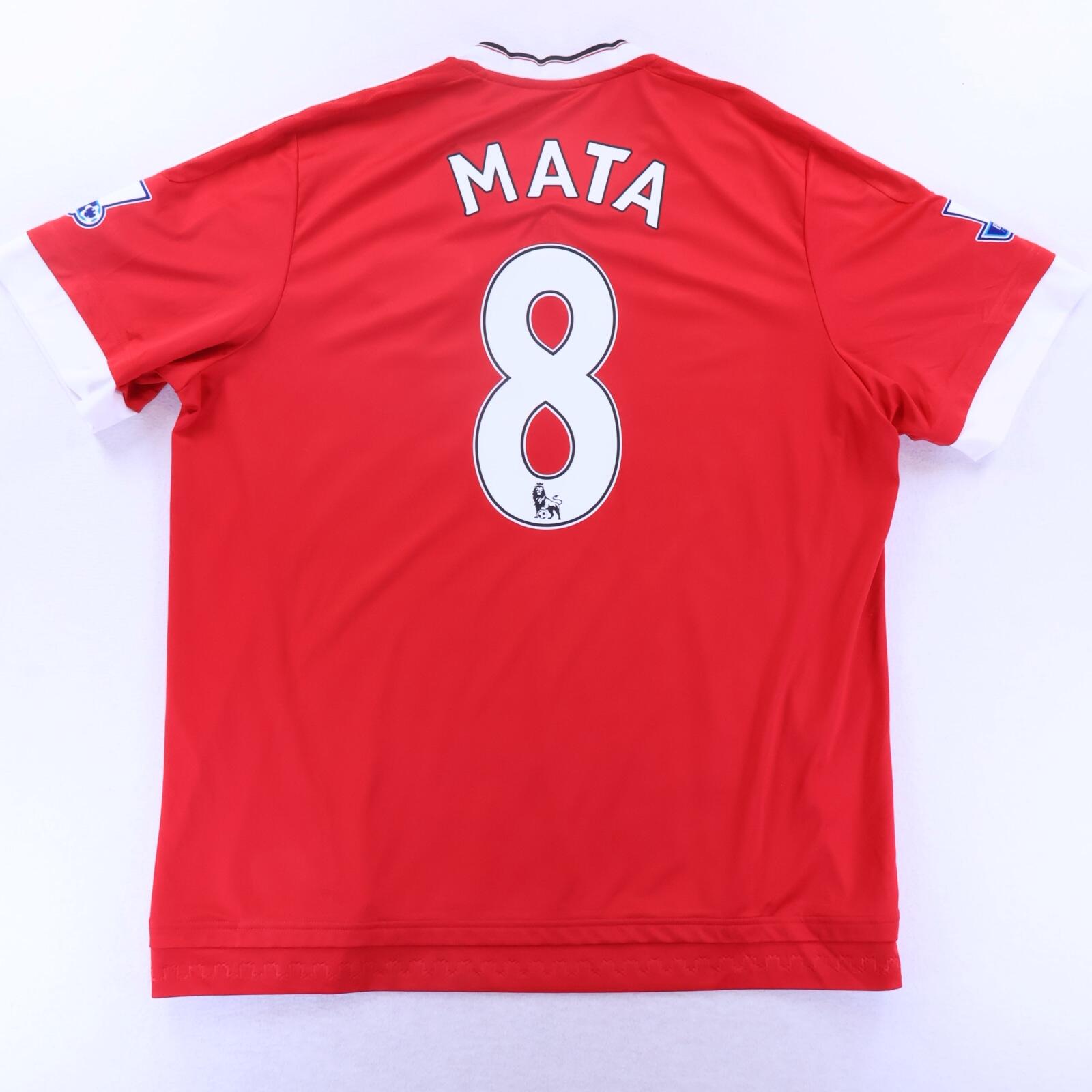 Manchester United Mata #8 2015/16 Home Shirt - 2XL