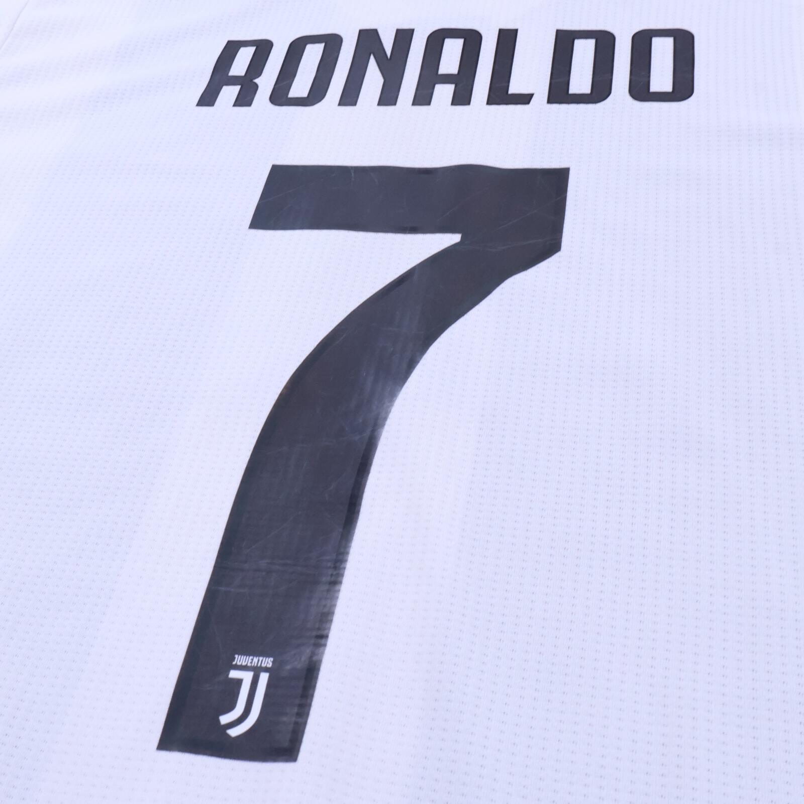 Juventus Ronaldo #7 2018/19 Home Shirt - Player Issue - XL