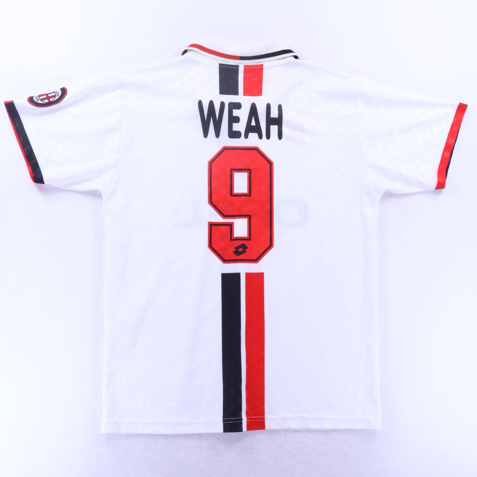 Ac Milan Weah 1996/97 Away Shirt - L