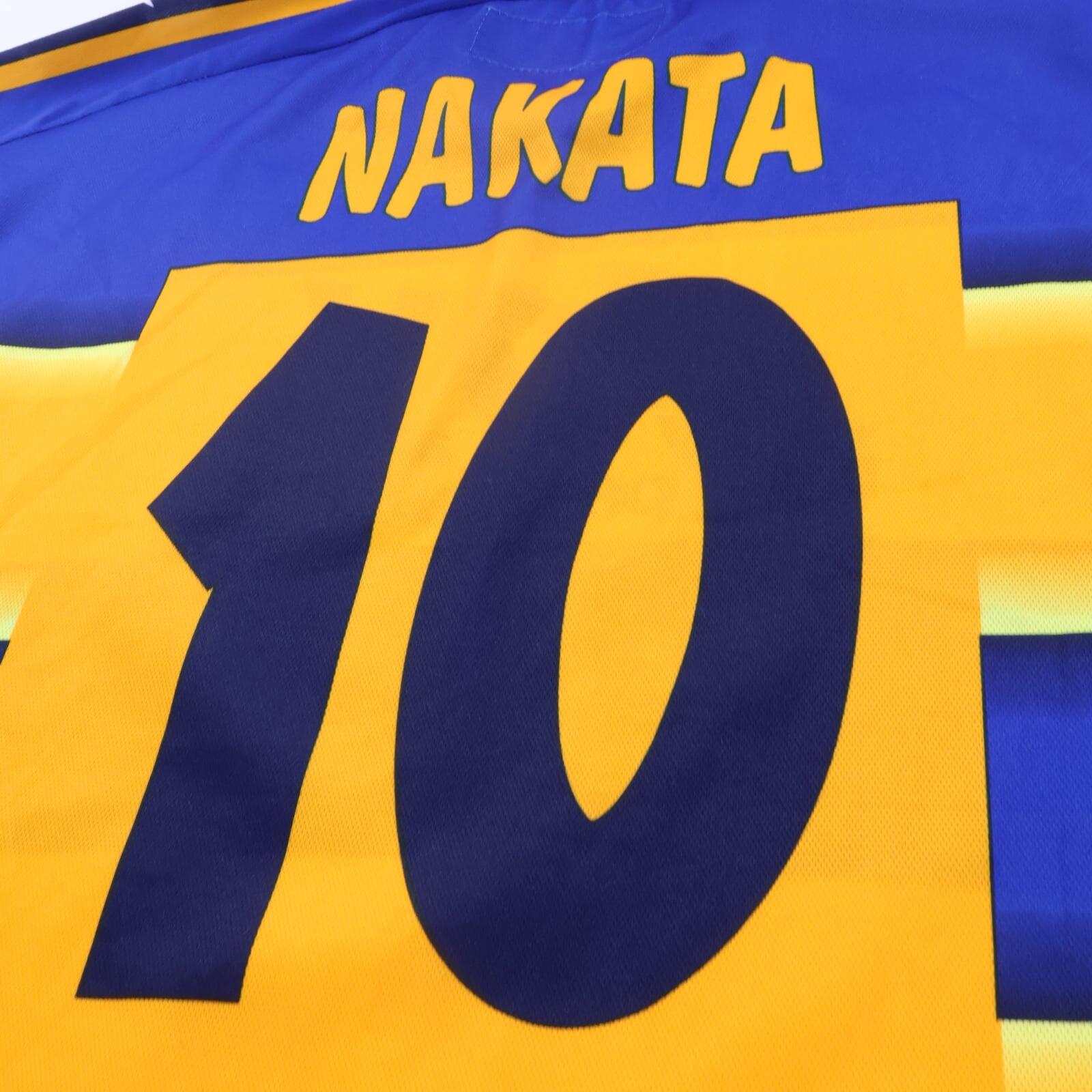 Parma Nakata #10 2001/02 Home Shirt - M
