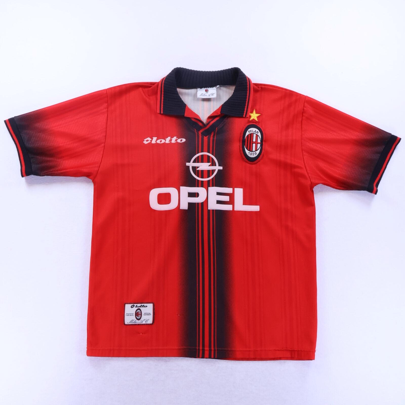 Ac Milan Maldini #3 1997/98 Fourth Shirt - L