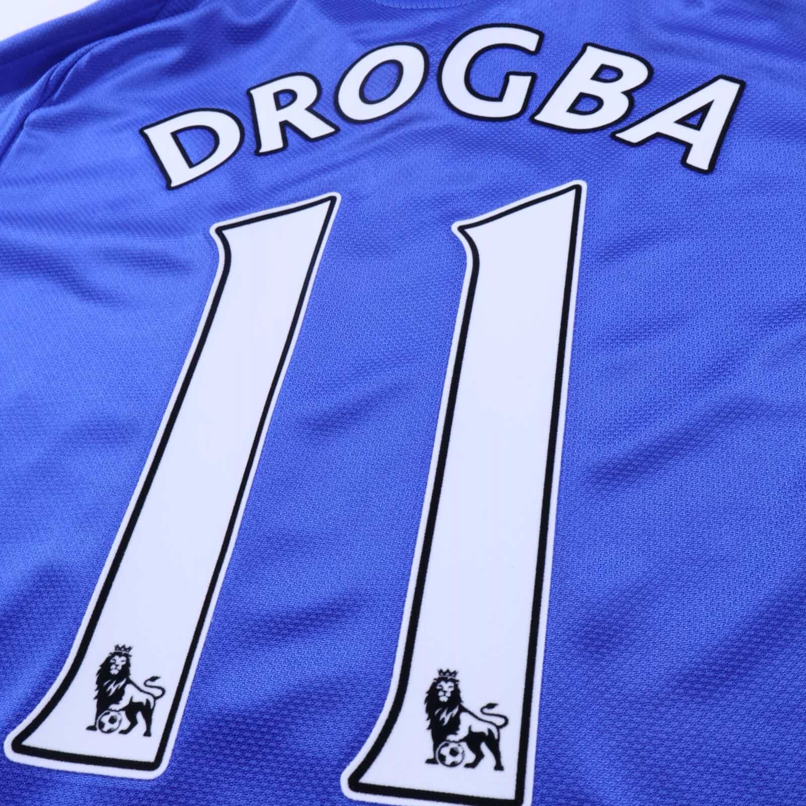 *MINT* Chelsea Drogba #11 2008/09 Home Shirt - L