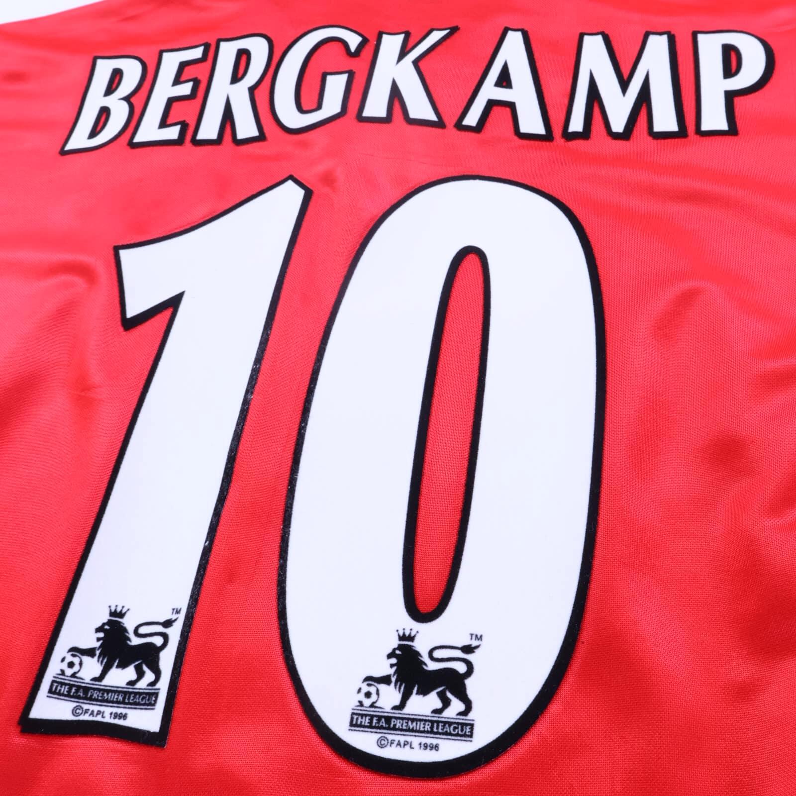 Arsenal Bergkamp #10 1998/99 Home Full Kit - S
